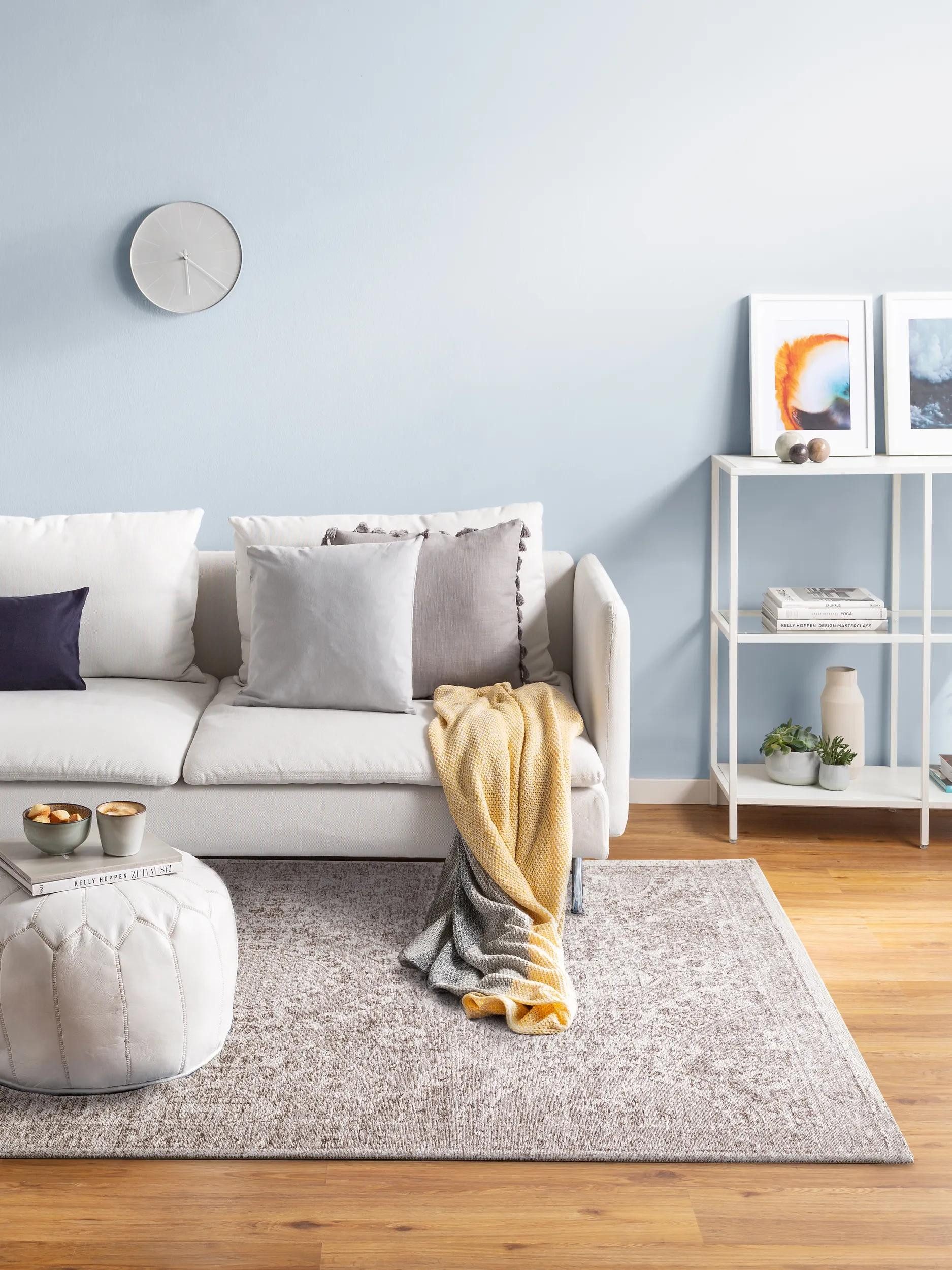 benuta Teppich Tosca, rechteckig, Höhe: 5 mm, Teppich Wohn-, Ess- und Schlafzimmer, Flur, Kunstfaser, Gemütlich