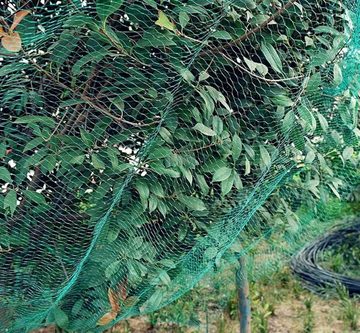 Provance Schutznetz 4 Stück Vogelnetze 4 x 5 m Vogelschutznetz Vogelabwehr Laubschutznetz, (Set), Vogelschutznetz