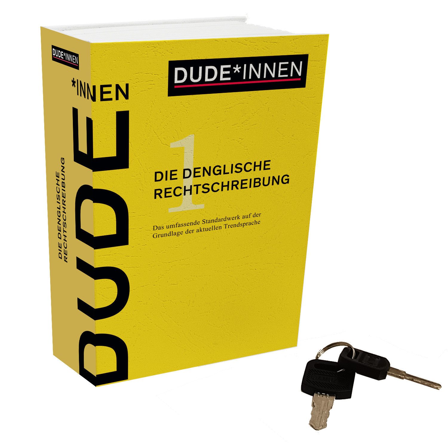 speecheese Buchtresor Dude*Innen Booksafe : Verständlich Rechtschreibung studieren