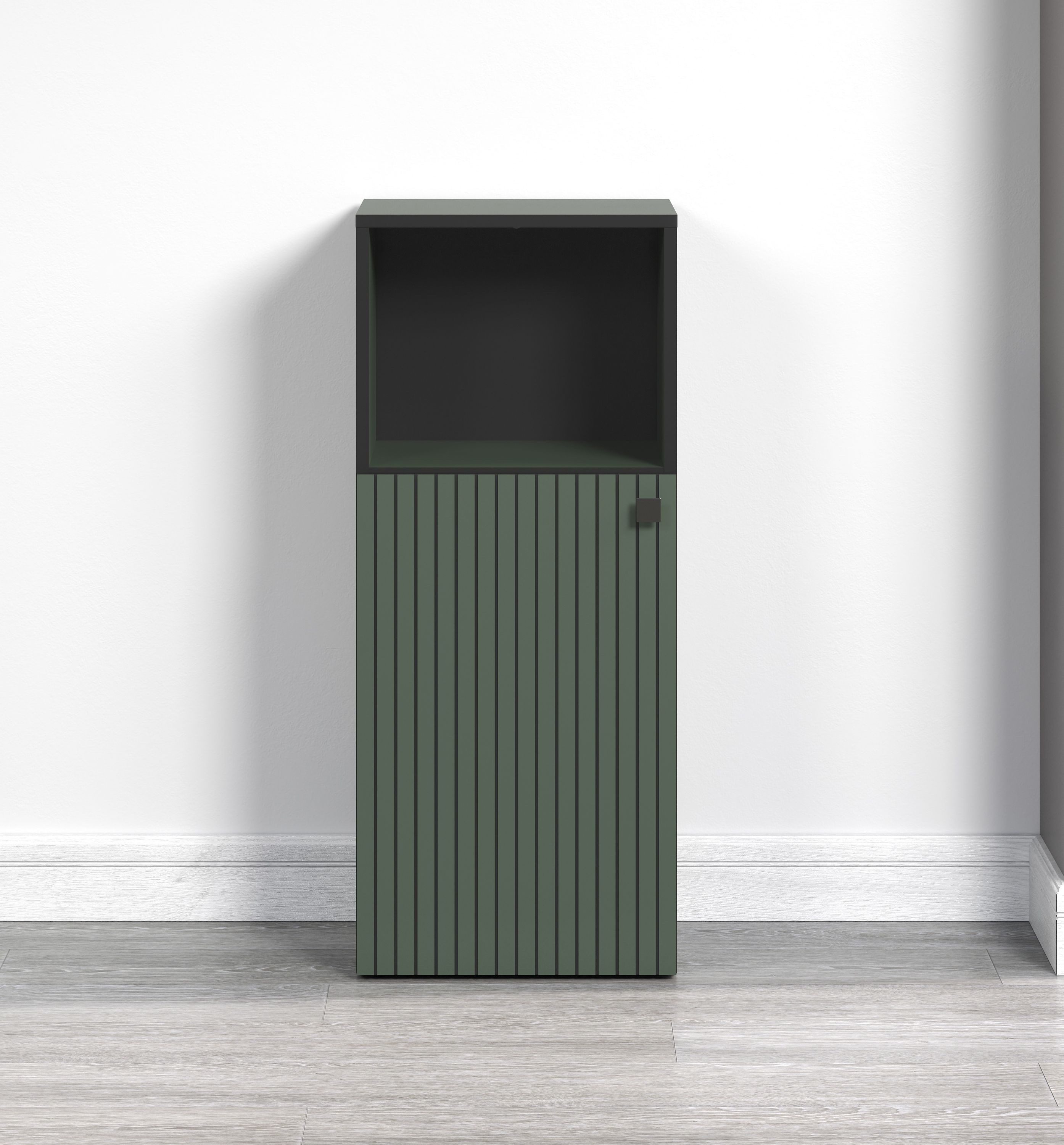 trendteam Badkommode (Standtype Stauraum), Badschrank Badkommode Unterschrank 40x95x31cm
