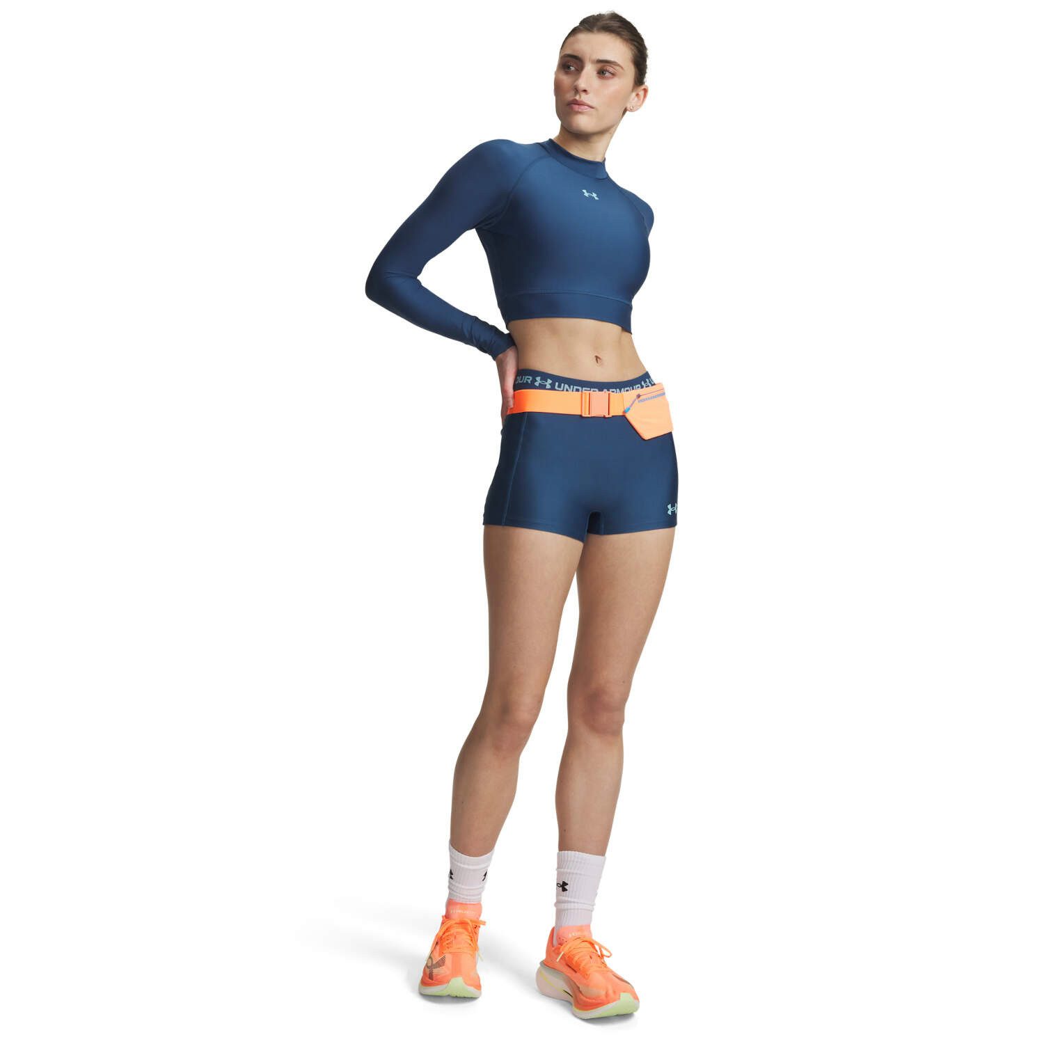 Under Armour® Trainingsshorts Under Armour Damen Short HeatGear Shorty 6010725