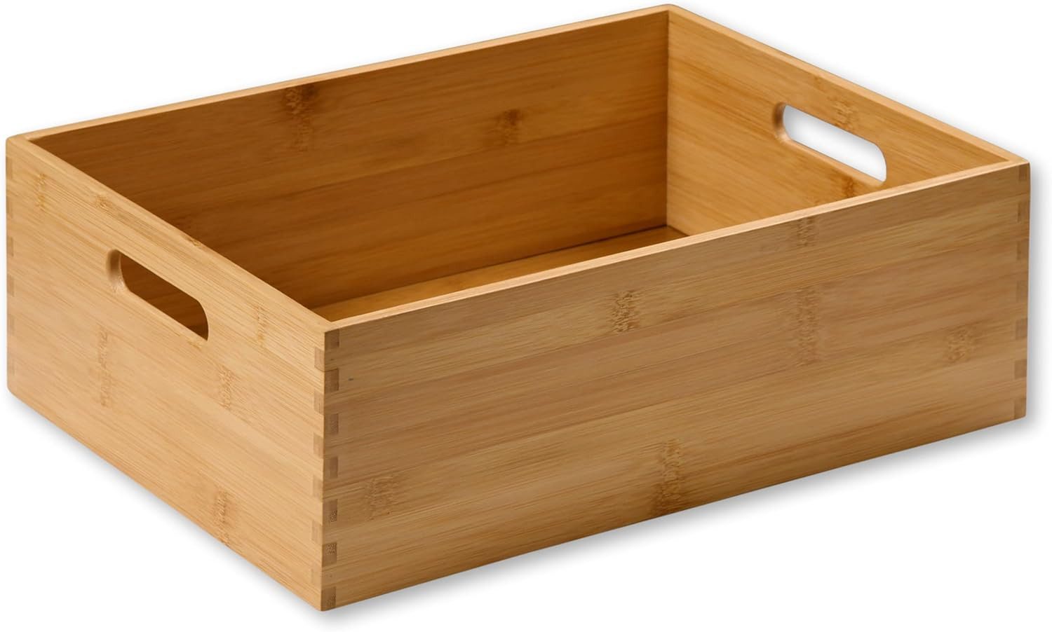 KESPER® Aufbewahrungsbox Aufbewahrungsbox, B 38,5 x T 28,5 x H 13 cm, Farbe: Braun (1 St)