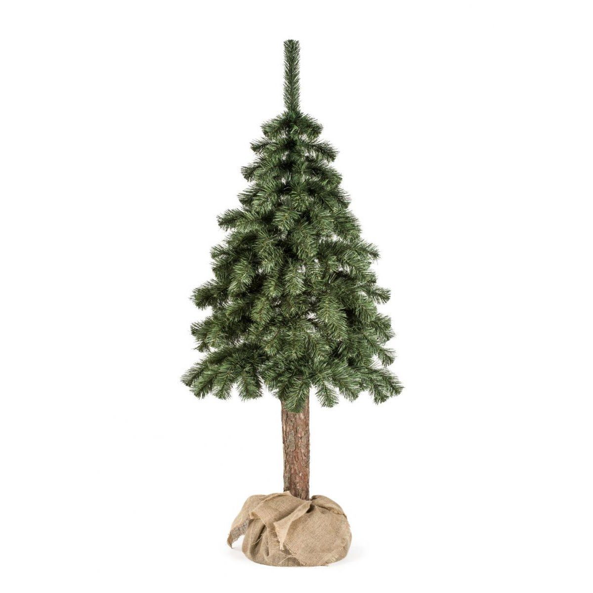 Deko Christbaum Weihnachtsbaum Künstlicher Roysson Künstlicher Weihnachtsbaum PREMIUM Baumstumpf