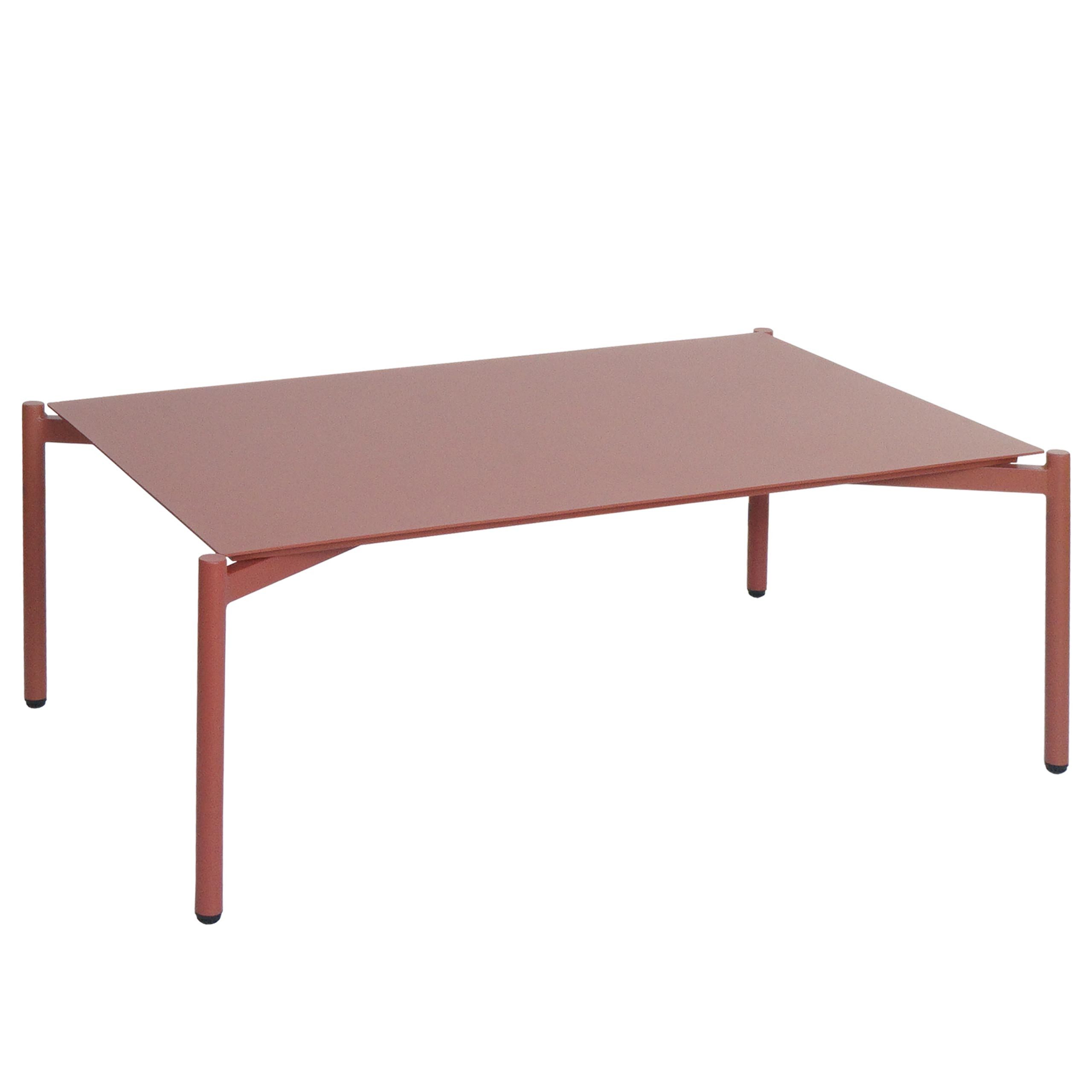 PROREGAL® Gartentisch Aluminium 39x105x65cm Outdoor Loungetisch Balkontisch Farbe
