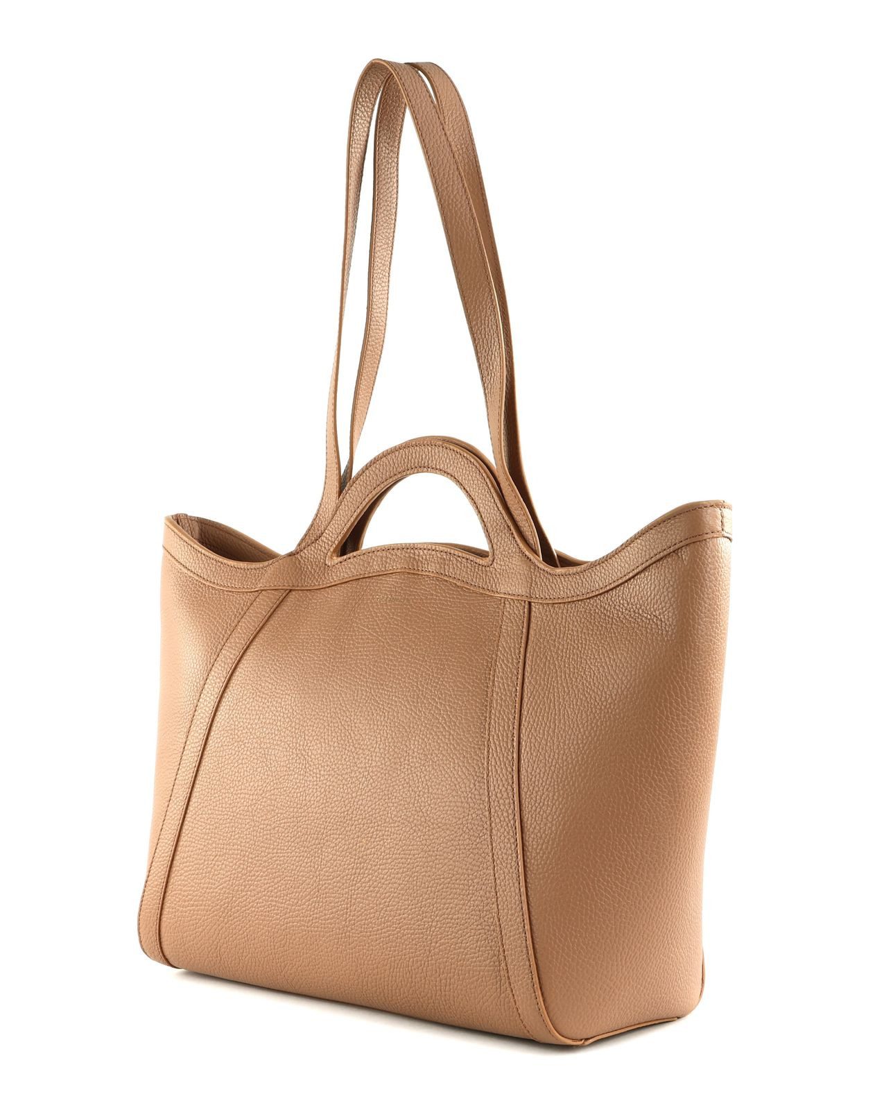 COCCINELLE Shopper Grained Leather Shopper, aus echtem Rindsleder
