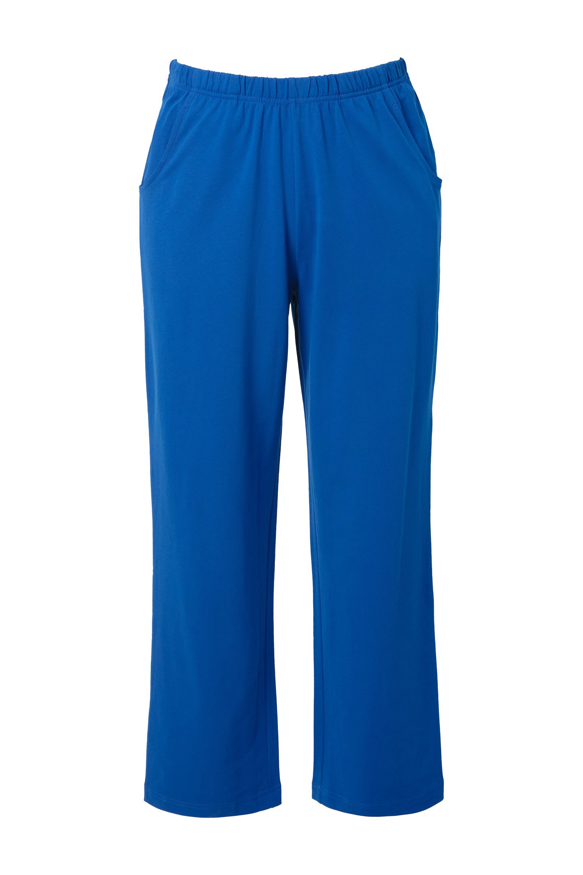 Ulla Popken Funktionshose Jogginghose gerades Bein Gummibund günstig online kaufen