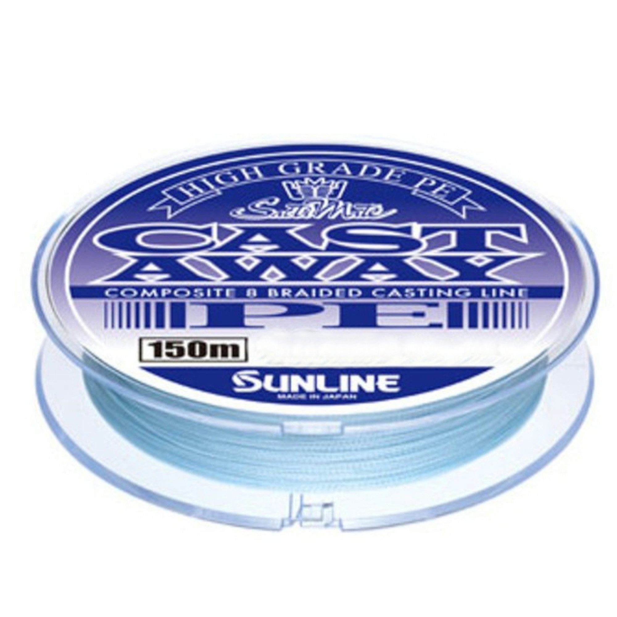 Sunline Angelschnur New Cast Away Pe 10 Lb / 4,5 Kg, (150-St)