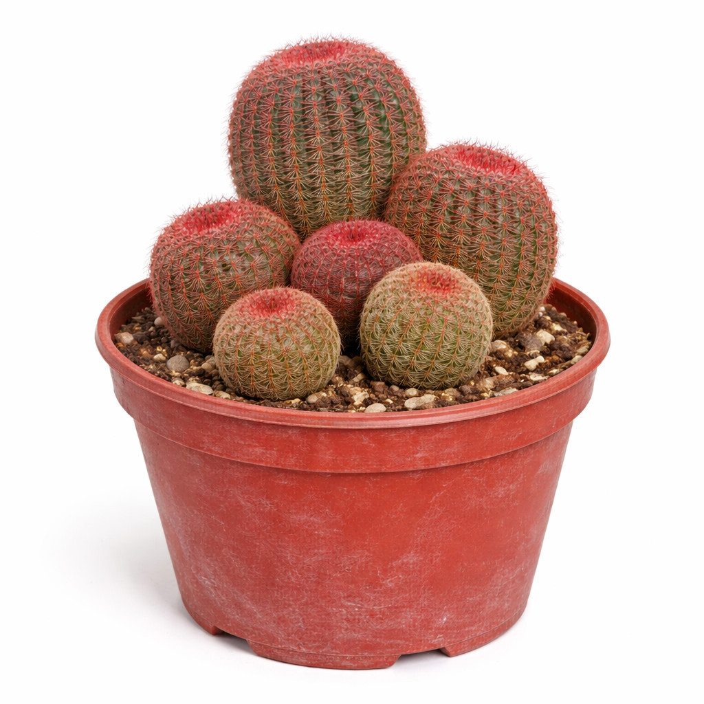Exotenherz Kaktus Echinocereus rigidissimus rubrispinus Rarität 14cm Topf