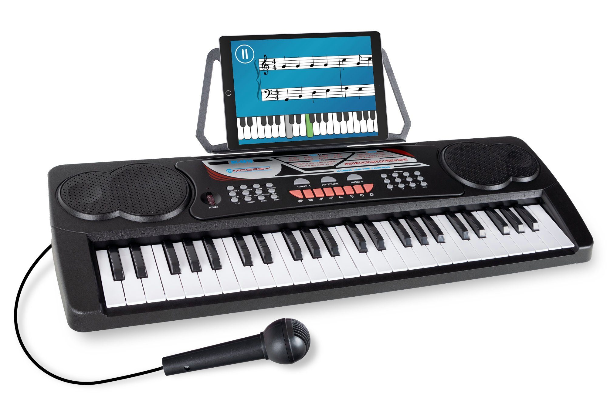 Home-Keyboard BK-4910 Kinder Einsteigerkeyboard mit 49 Tasten