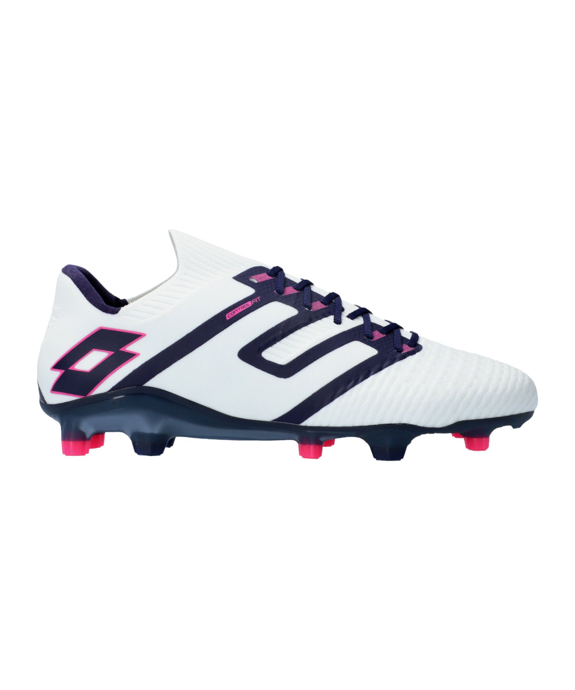 Lotto Performance Maestro 100 IV FG Fußballschuh weisslila