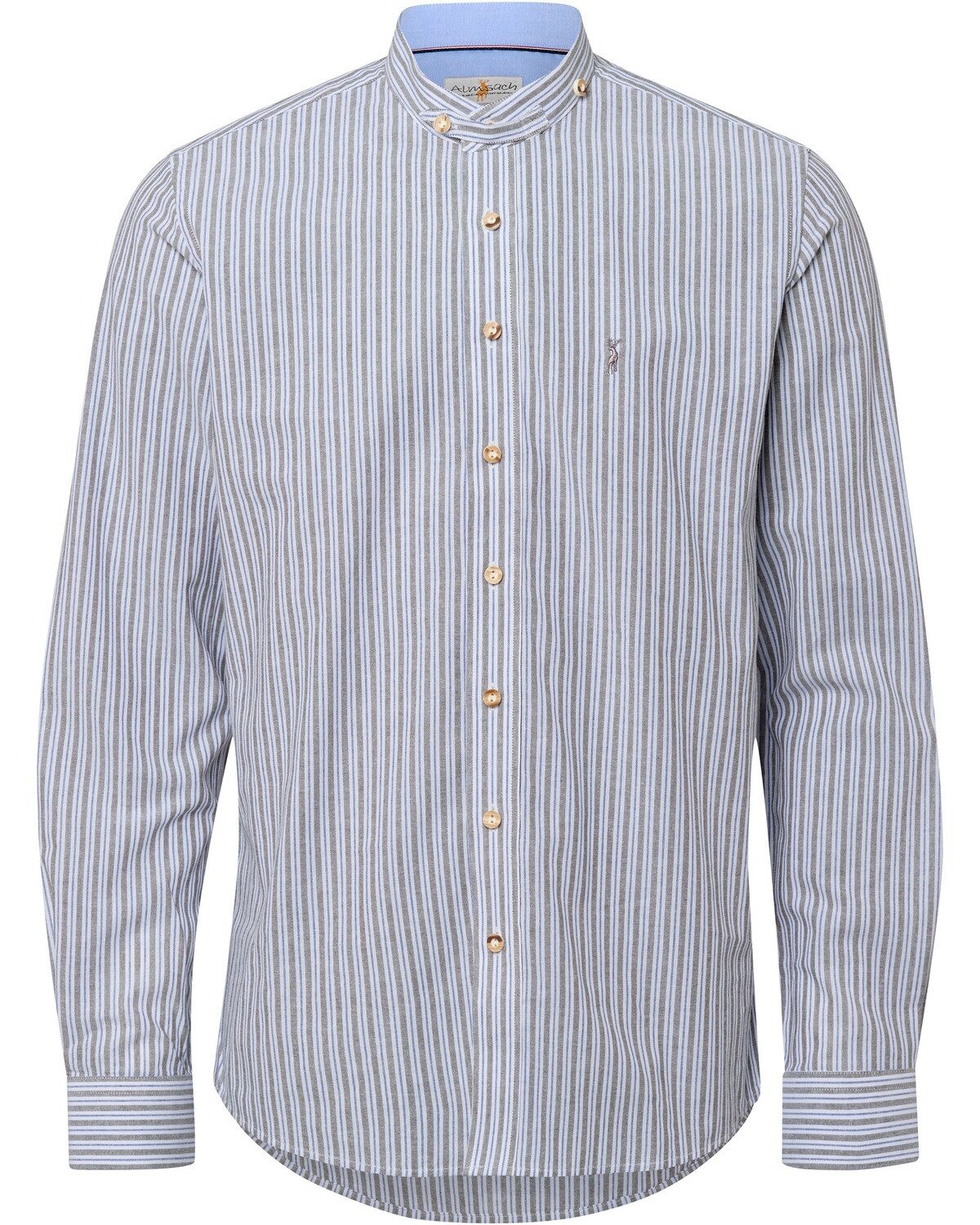 Almsach Trachtenhemd Streifenhemd Slim Fit günstig online kaufen