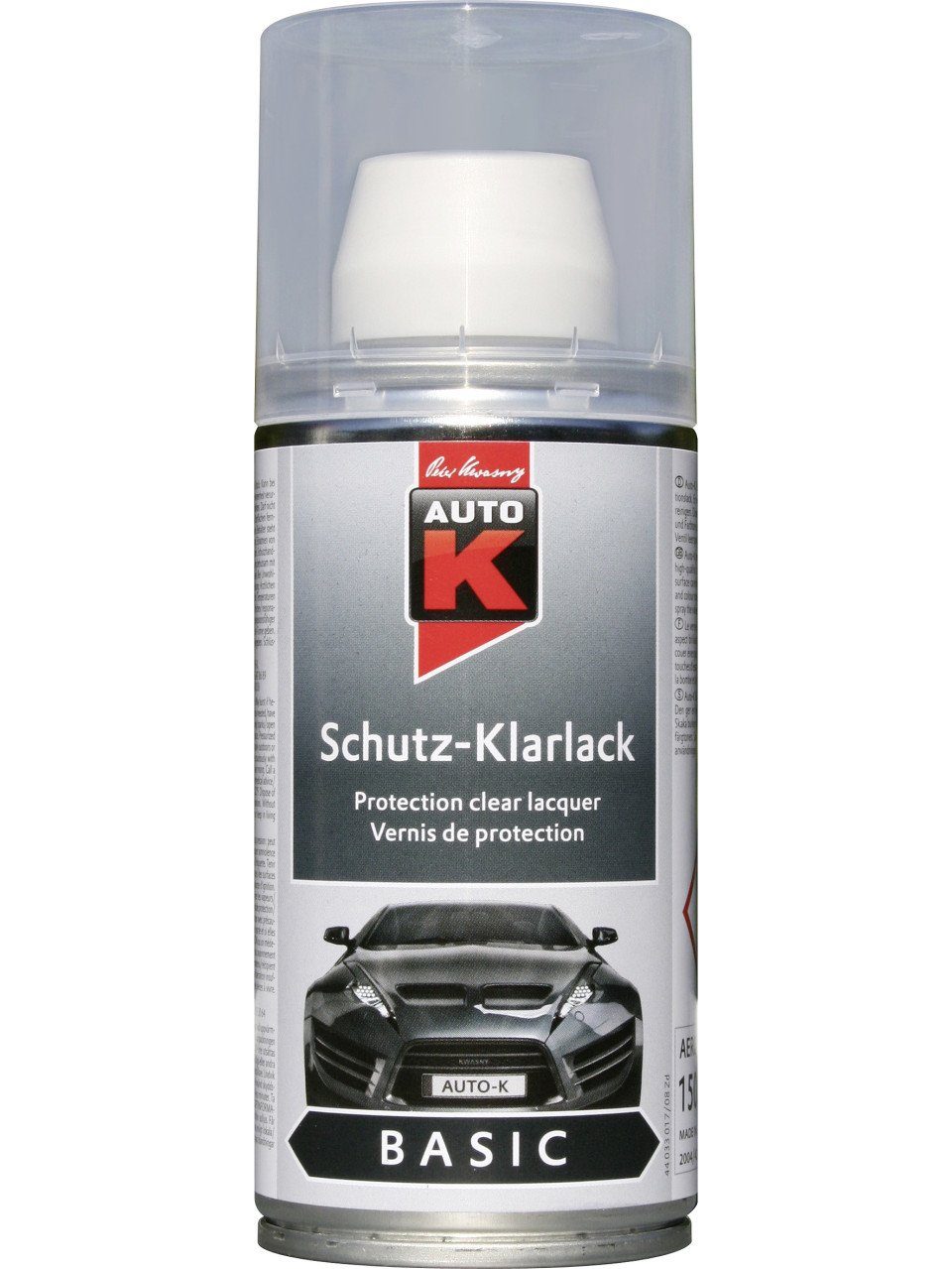 AutoK Sprühlack AutoK Schutz Klarlack Basic glänzend 150ml