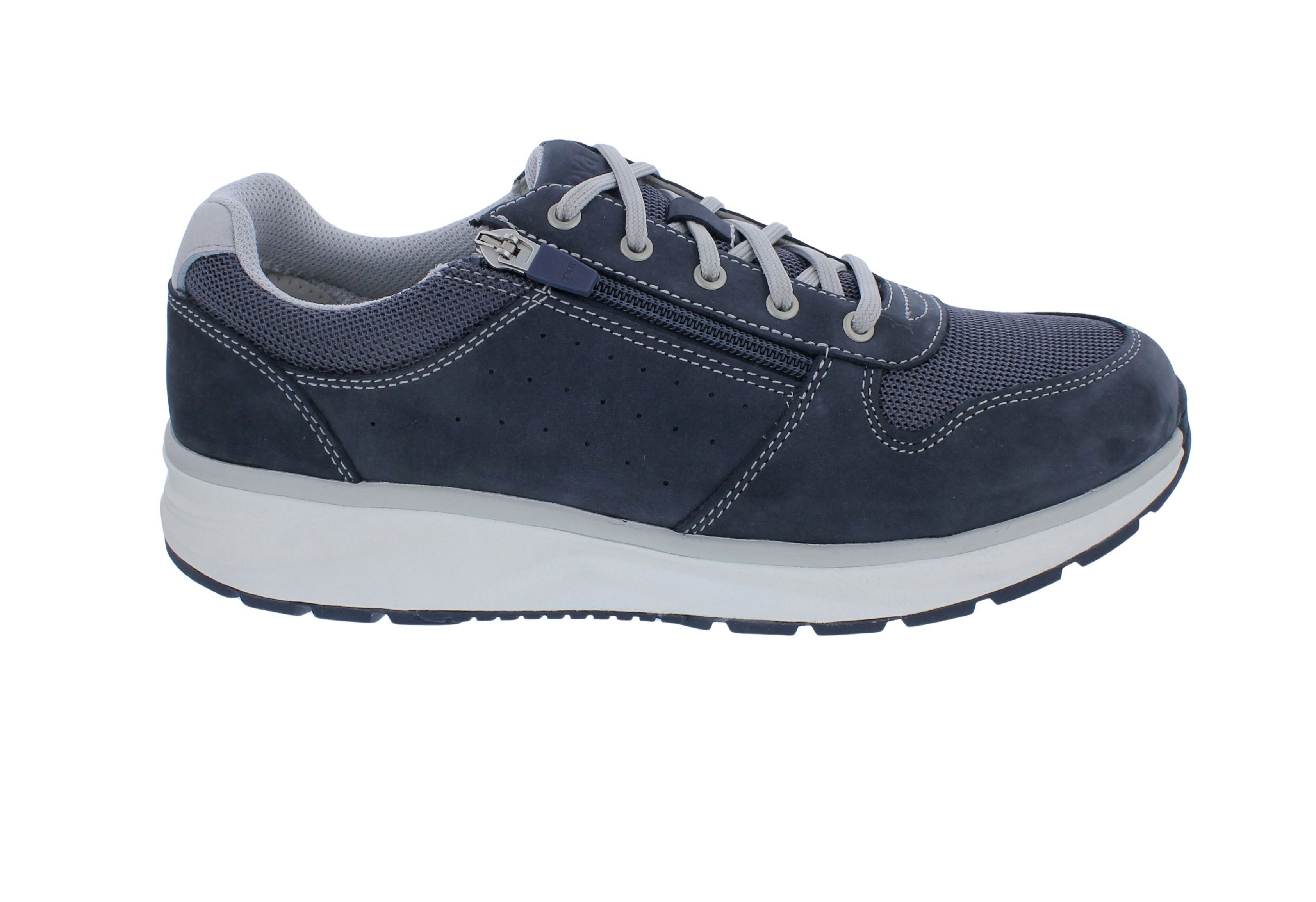 Joya Joya Dynamo Zip Men Blue II, Nubukleder u. Mesh, Reißverschluss, Activ Schnürschuh