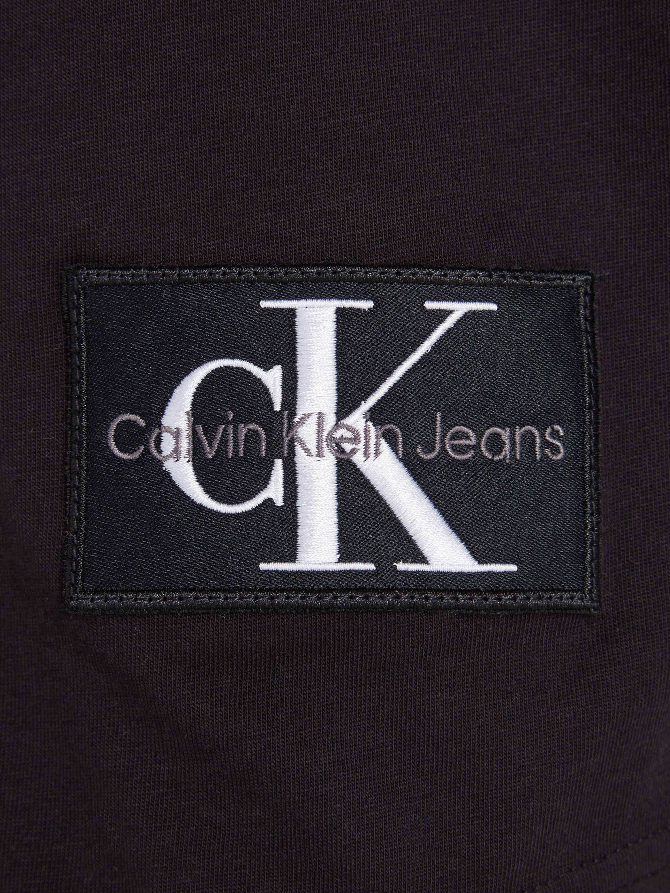 Calvin Klein Jeans T-Shirt BADGE TURN UP SLEEVE mit Logopatch