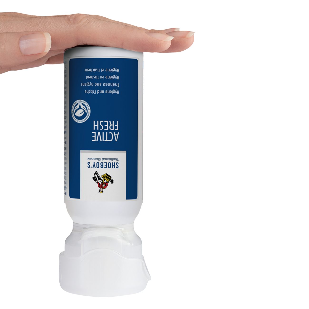 Thumbnail - Shoeboys Schuhdeo ACTIVE FRESH 100ML - Leistungsstarkes Schuh-Deo mit Überkopf Funktion.