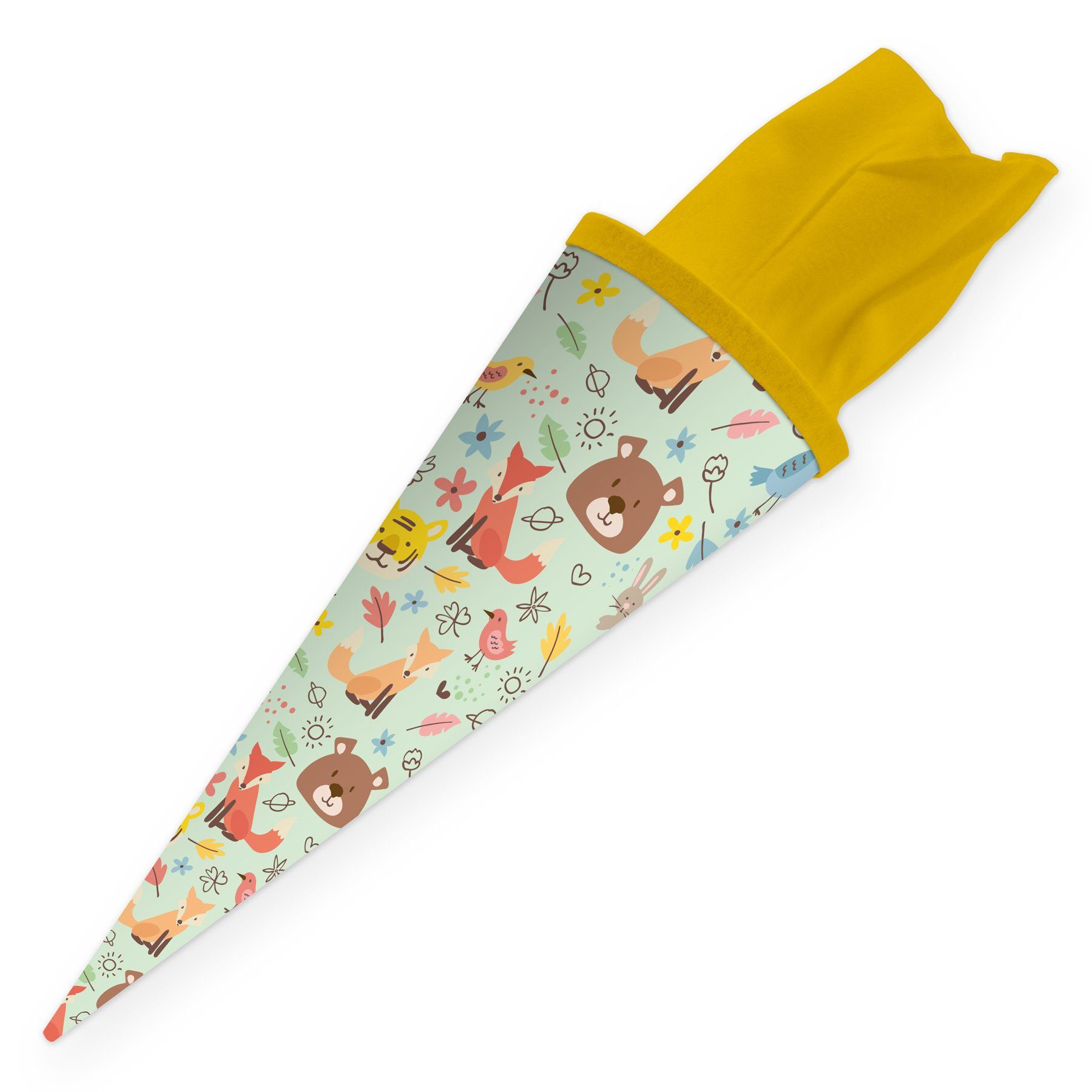 Schultüte itenga Geschwister Schultüte 35cm "Waldtiere"