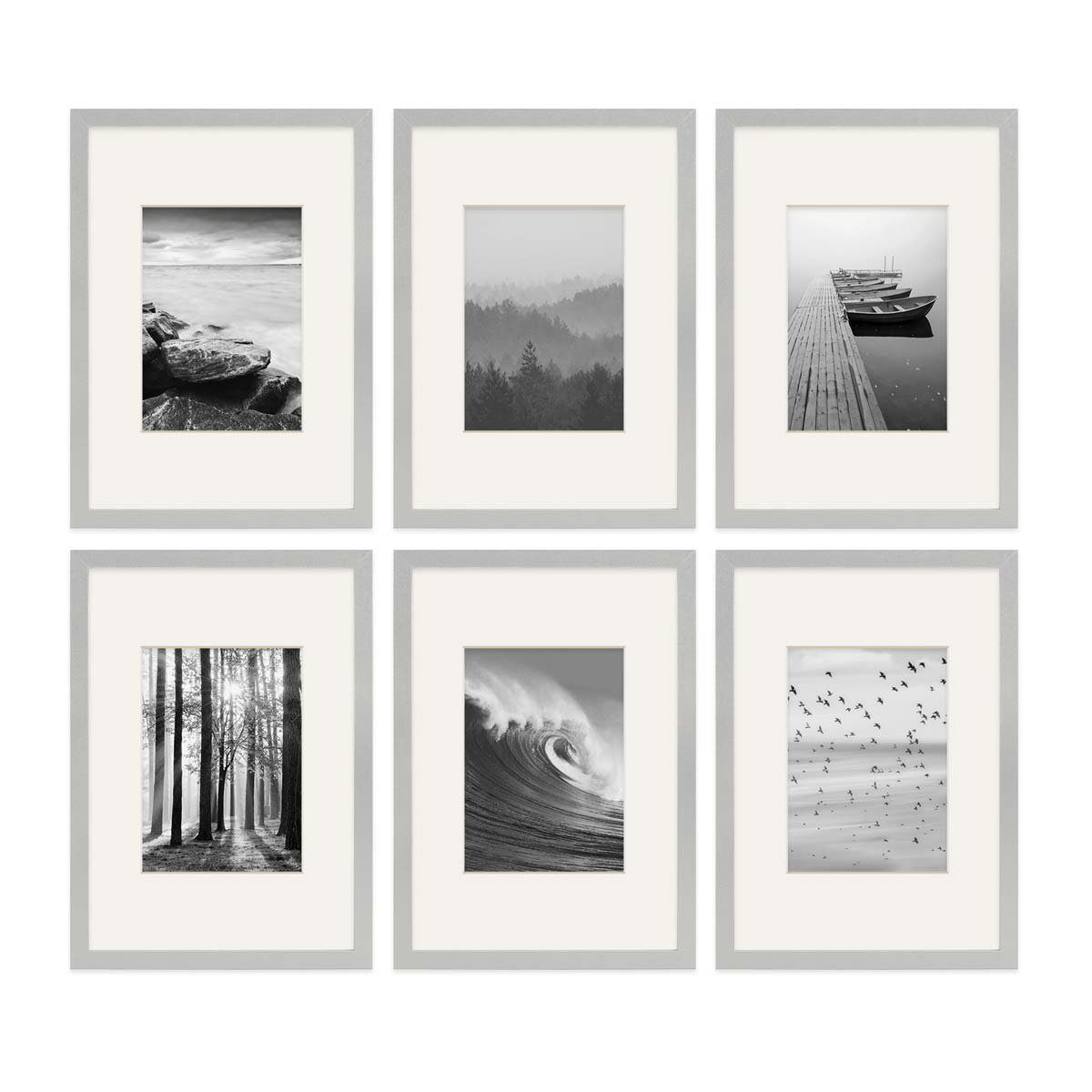 PHOTOLINI Bilderrahmen 6er Set 21x30 cm günstig online kaufen