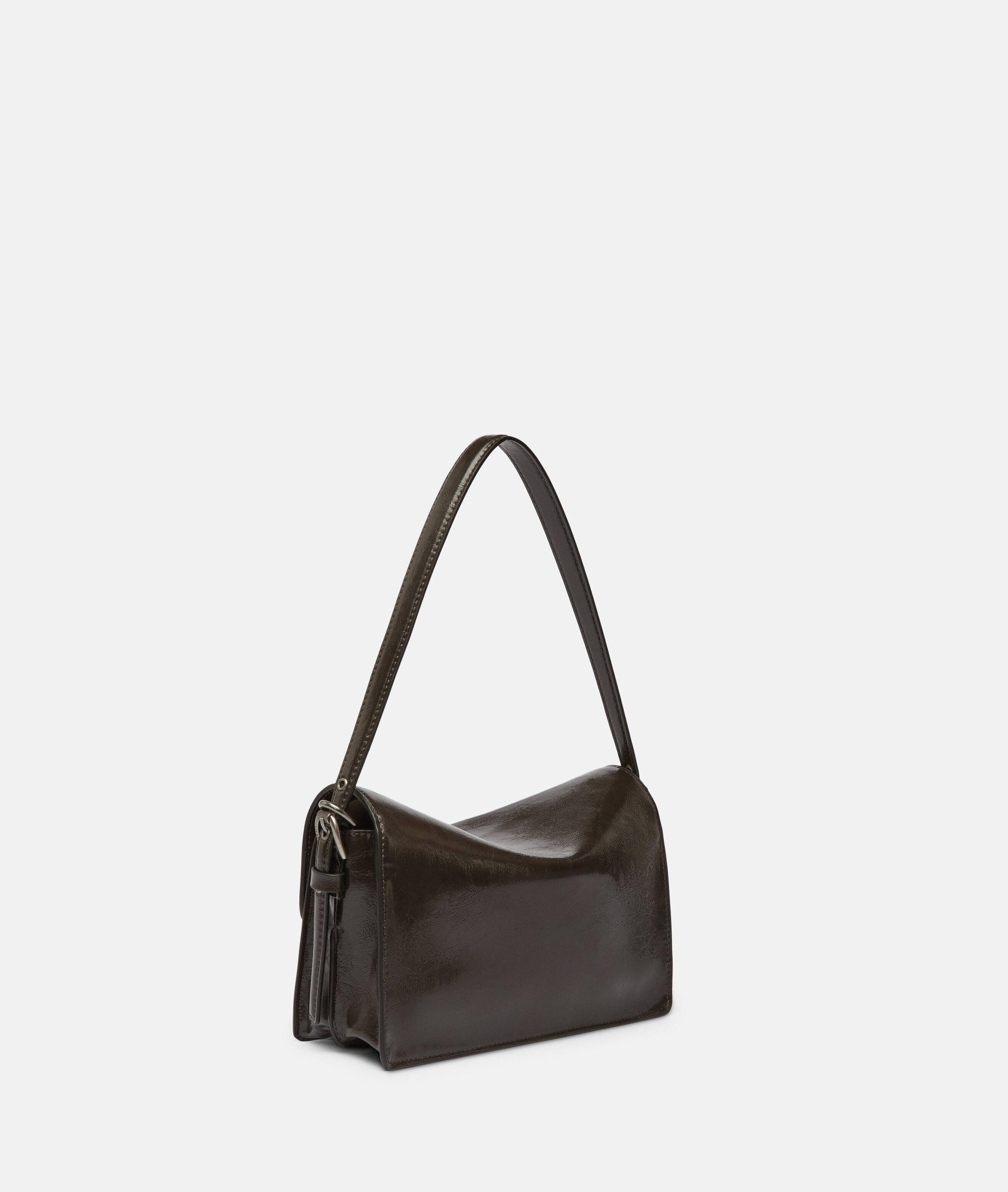 Liebeskind Berlin Umhängetasche Audrey Crossbody S, Handliche Umhängetasche in Lacklederoptik mit glossy Finish