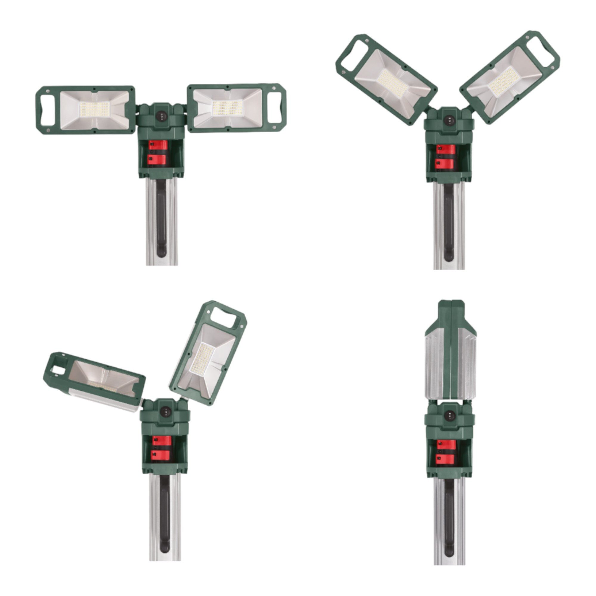 metabo Baustrahler BSA 18 LED 5000 DUO-S Akku Baustrahler 18 V 5000 lm Solo (601507850)
