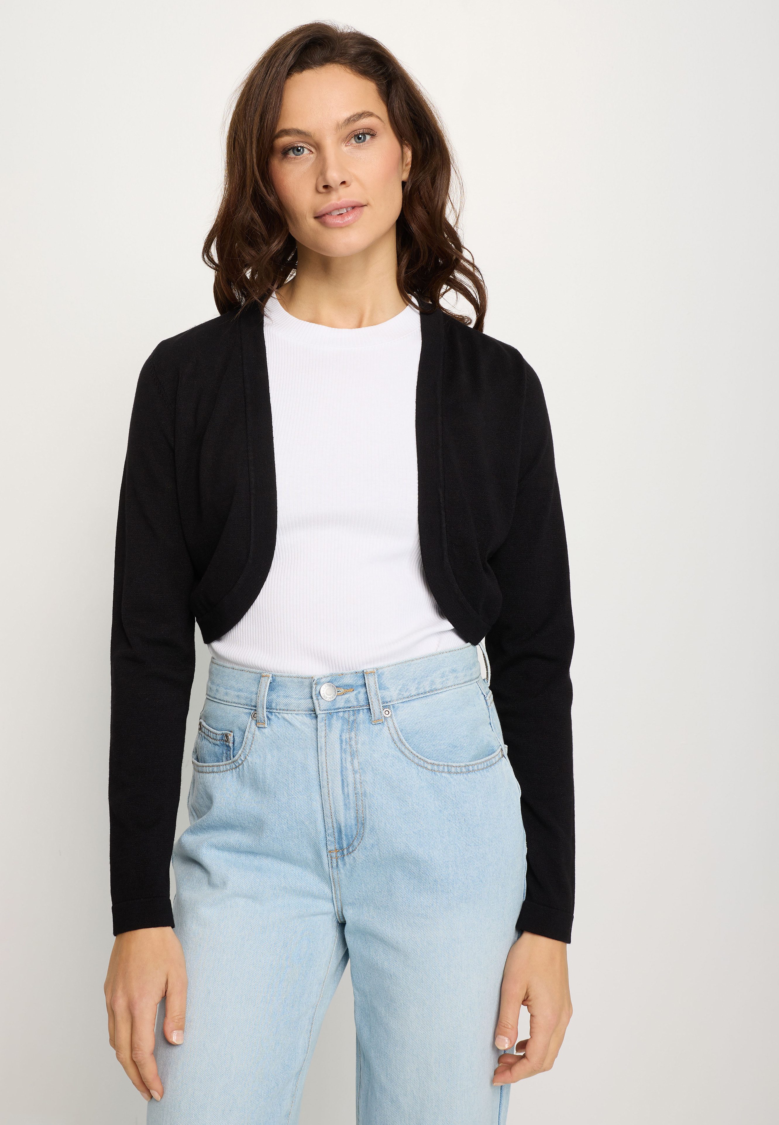 LASCANA Bolero aus leichter Strickqualität, Kurzstrickjacke, casual