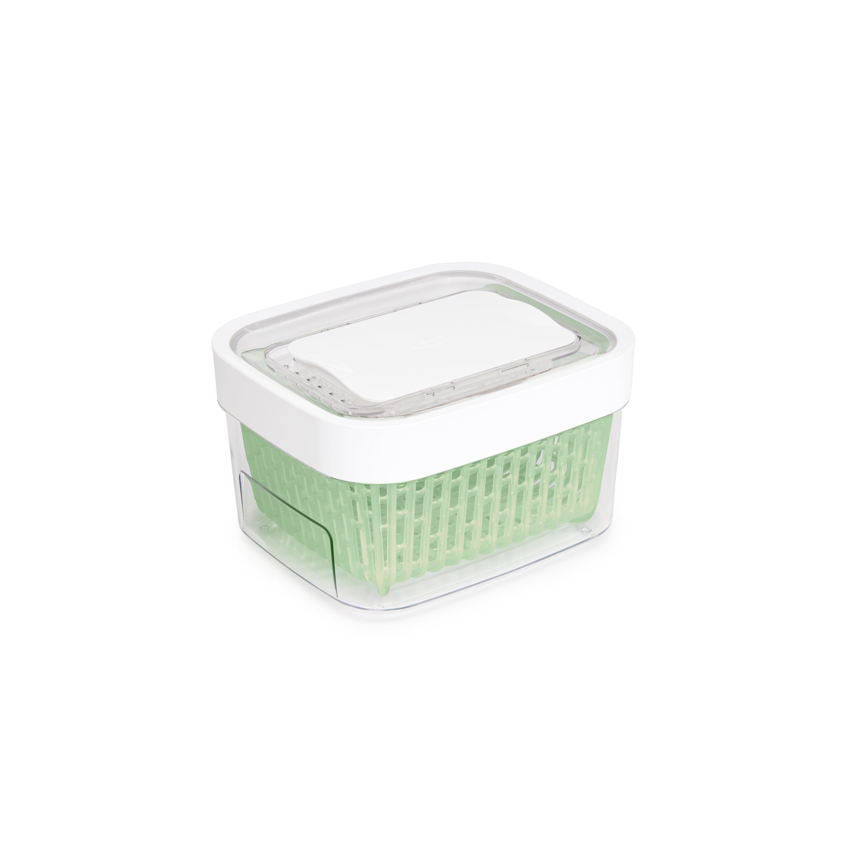 OXO Good Grips Vorratsdose OXO Good Grips Greensaver-Frischhaltebox mit Deckel und Lüftung, klein – 1,5 l