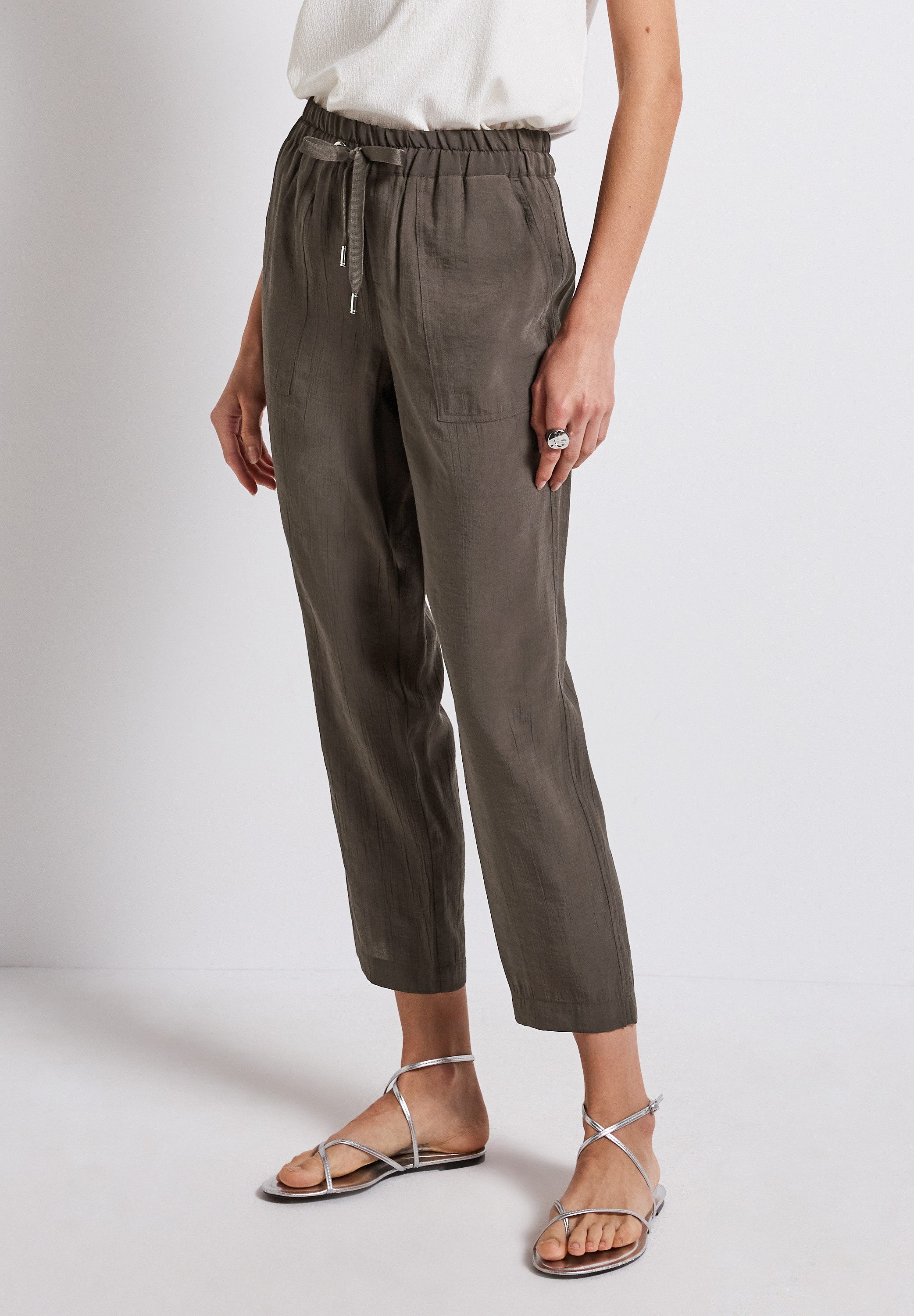 STREET ONE Röhrenhose, mit Elastikbund günstig online kaufen