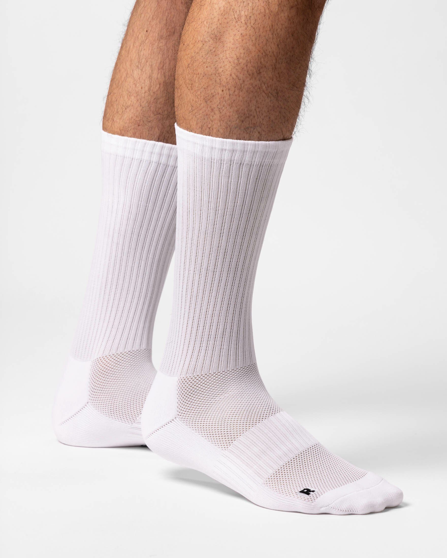SNOCKS Laufsocken Hohe Running Socken für Damen & Herren (4-Paar) mit Fersenlasche und atmungsaktiv durch Mesh