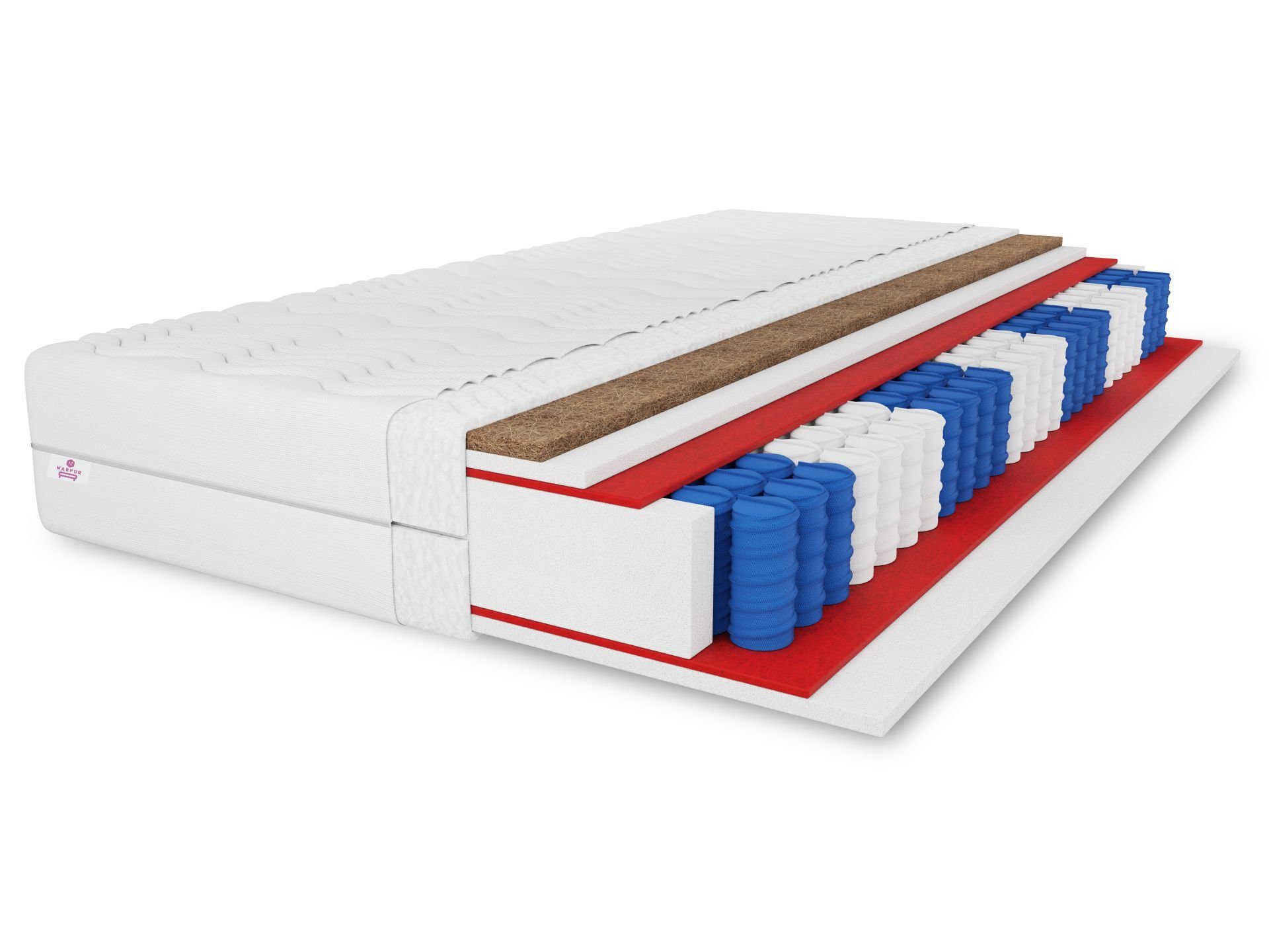 Taschenfederkernmatratze Salsa Kokos, H3, MARPUR, 19 cm hoch günstig online kaufen