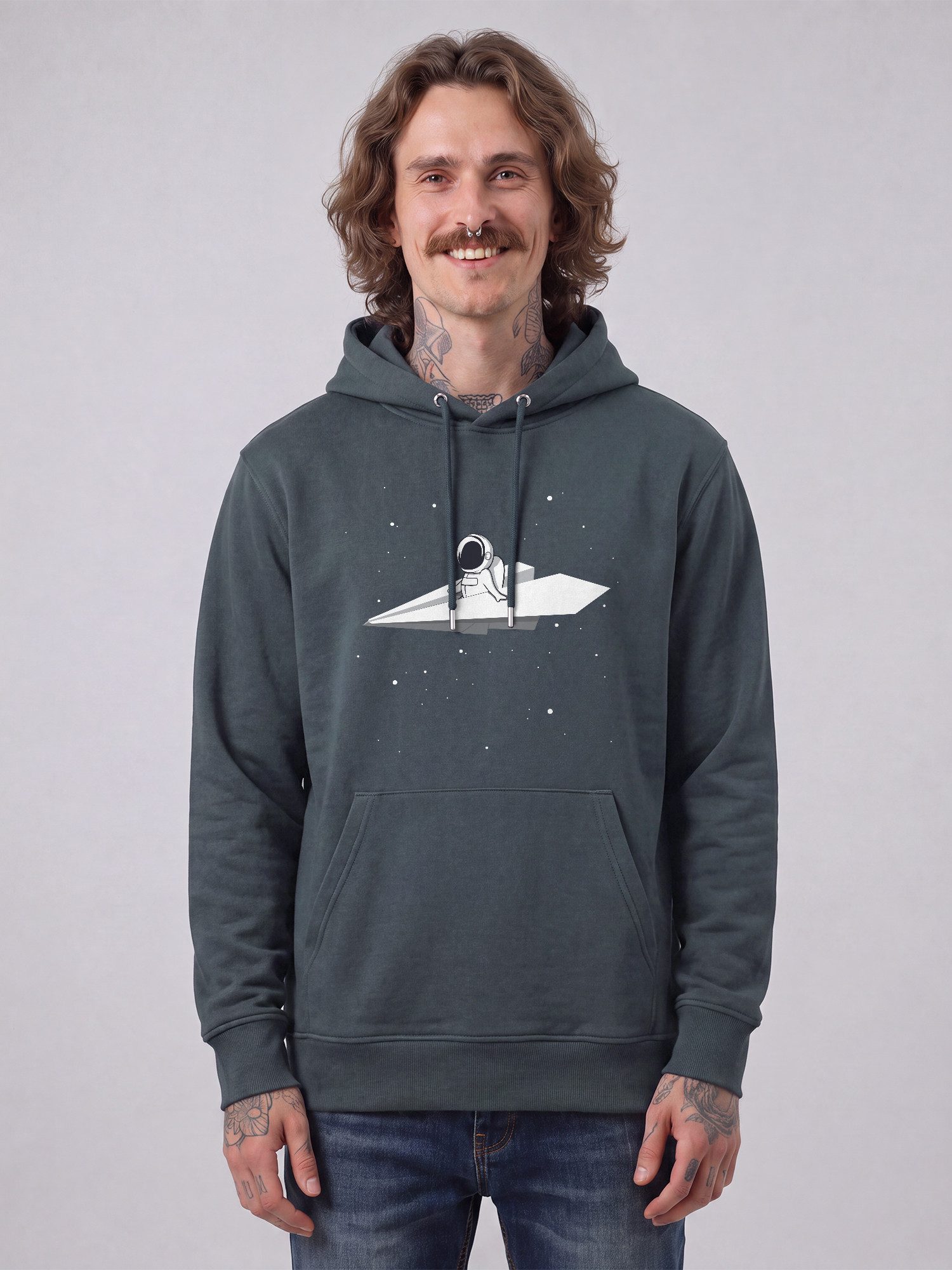 wat? Apparel Hoodie Fly me to the moon