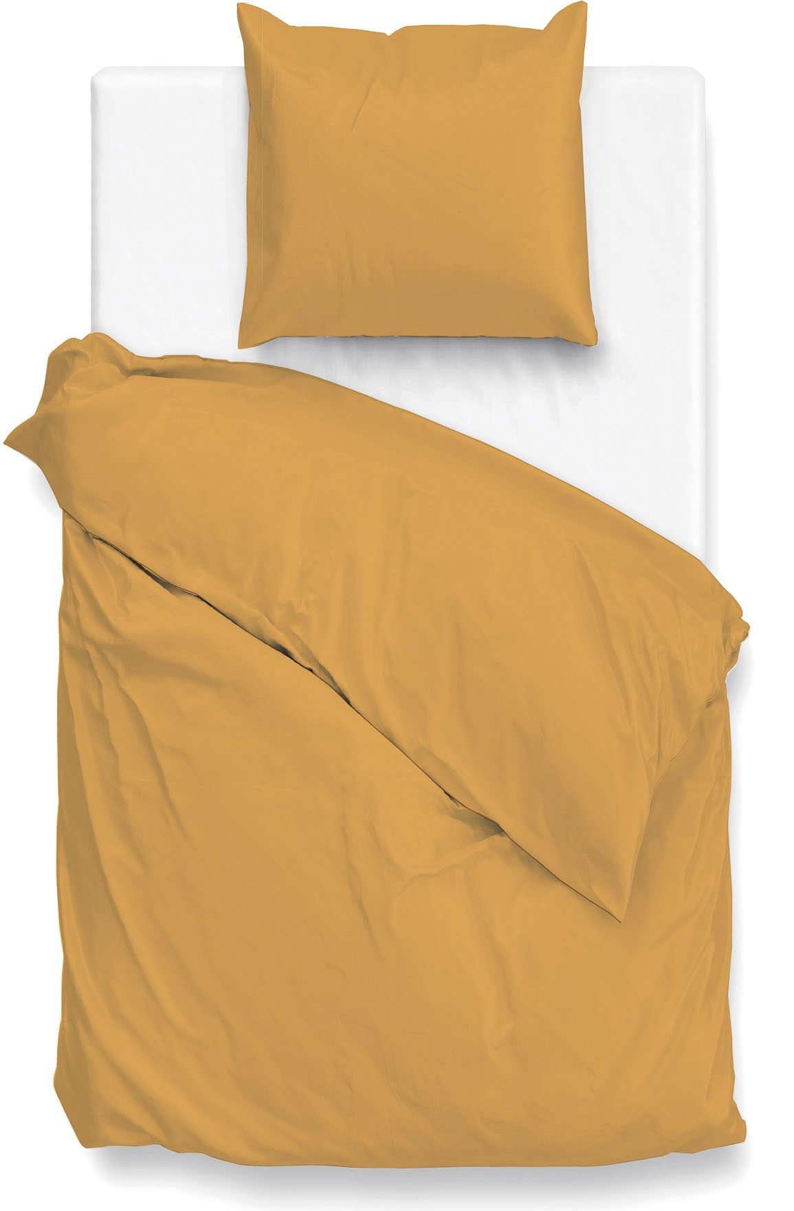 ZO HOME Bettwäsche Satinado, Mako-Satin, 1 teilig, Bettwäsche aus 100% Baumwolle, hochwertige Mako-Satin