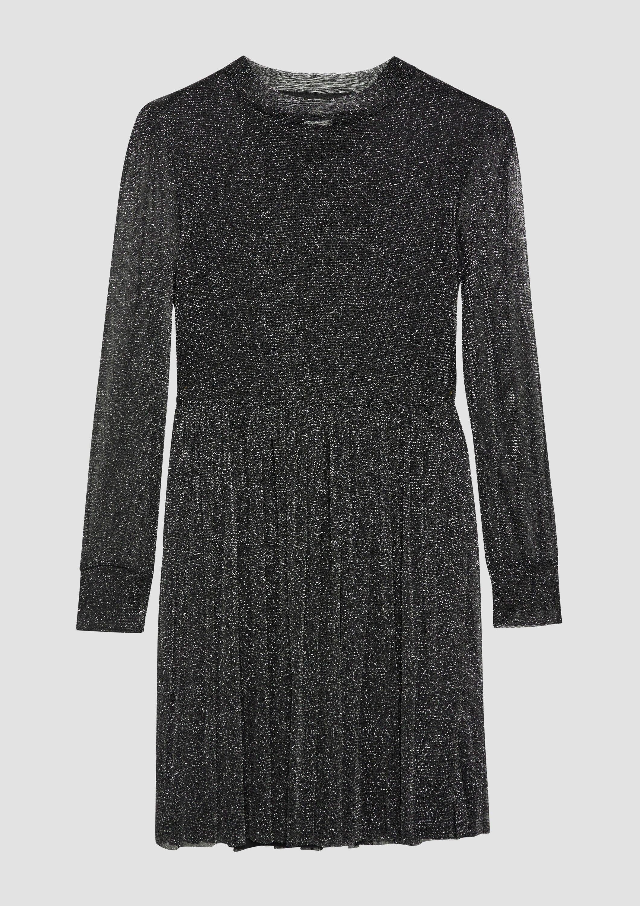 s.Oliver Minikleid Kleid Mesh-Kleid mit Glitzergarn