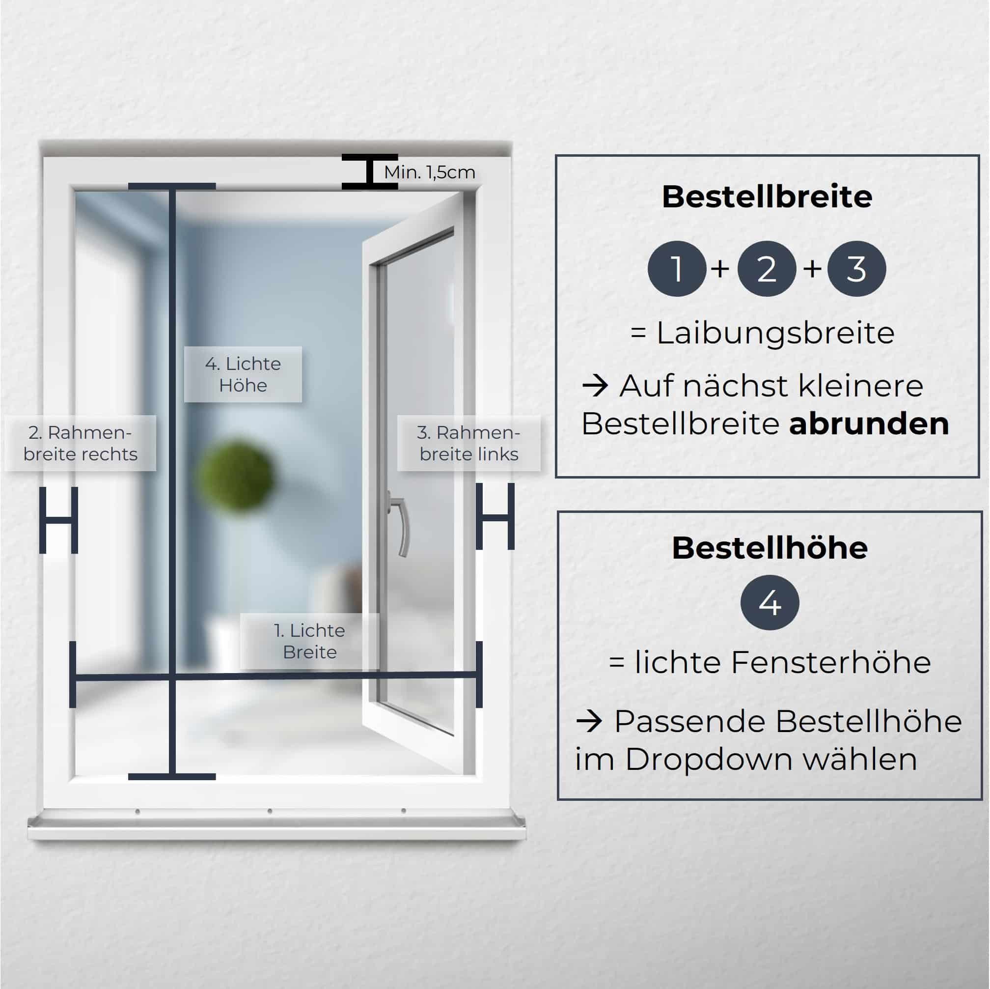Rollo Außenrollo ohne Bohren (Grau, Blickdicht) für Fenster von CLIP & SHADE, CLIP & SHADE