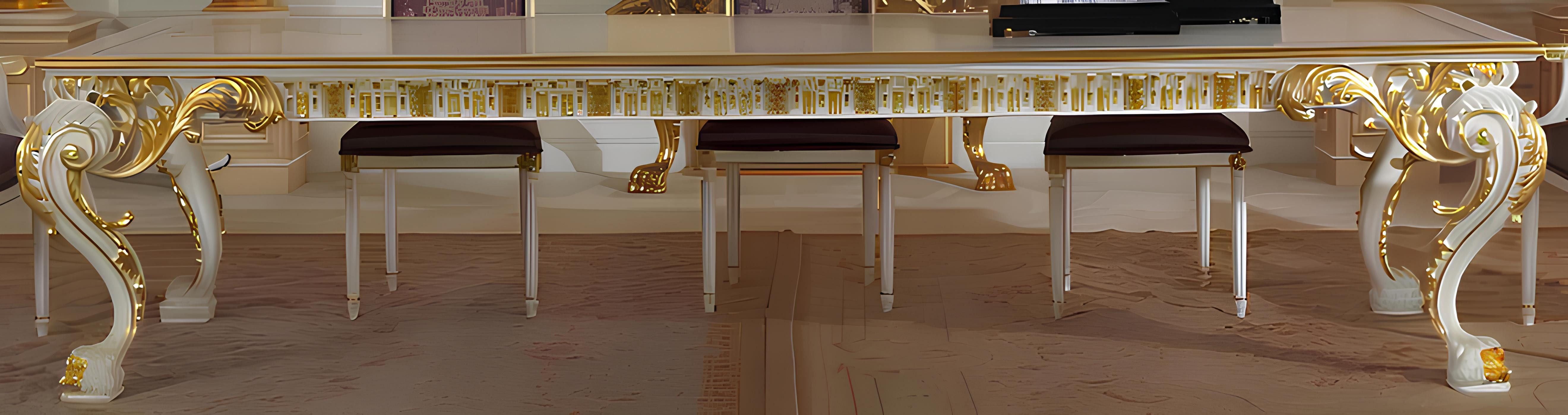 JVmoebel Esstisch Massivholztisch mit elegantem Design und stabilen Tischbeinen (Packung, 1-St., Esstisch), Made in Europa