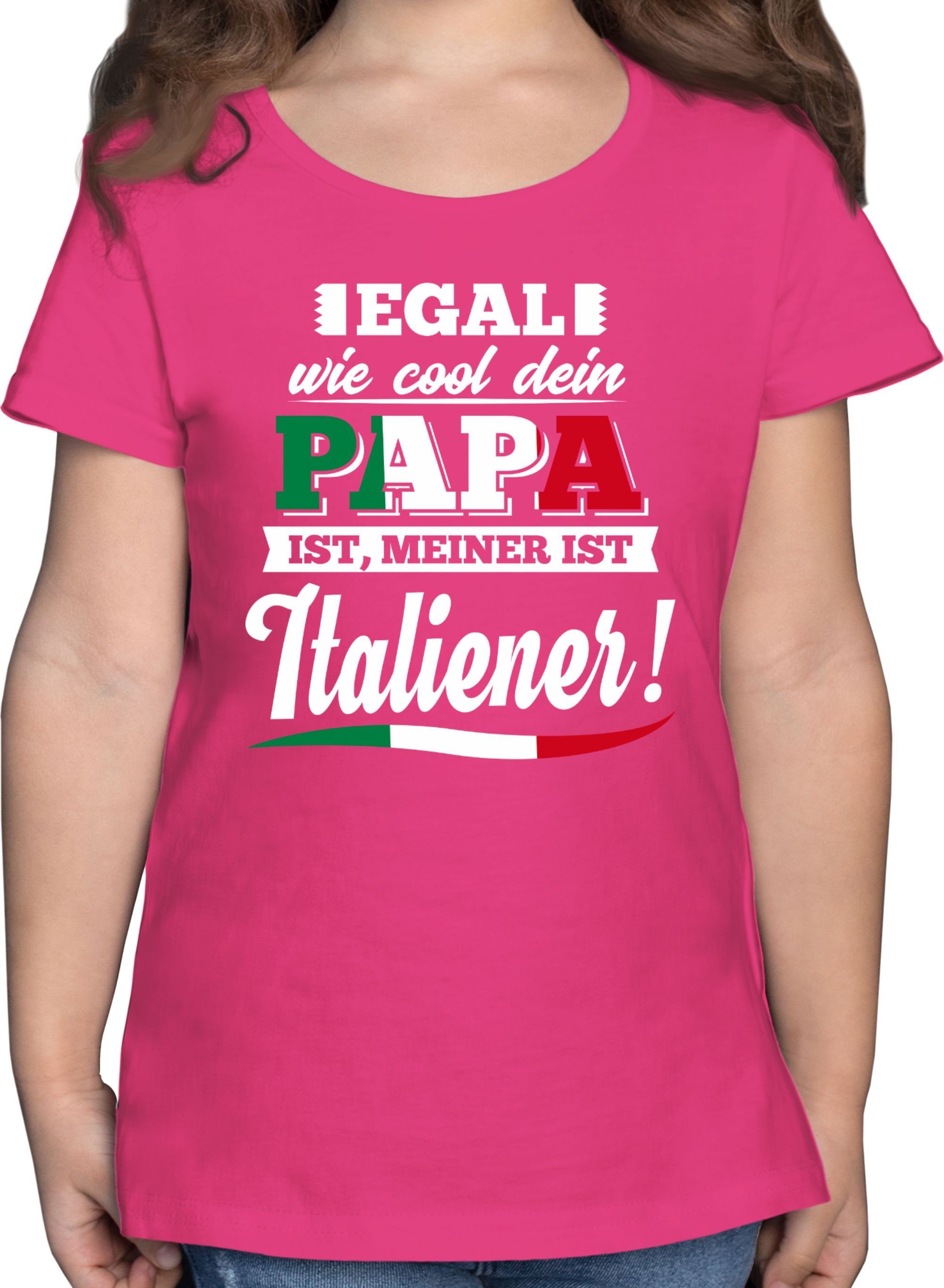 Shirtracer TShirt »Egal wie Cool dein Papa meiner ist Italiener