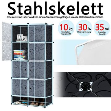 UISEBRT Kleiderschrank DIY Regalsystem Kleiderschrank (8-St., Boxen)