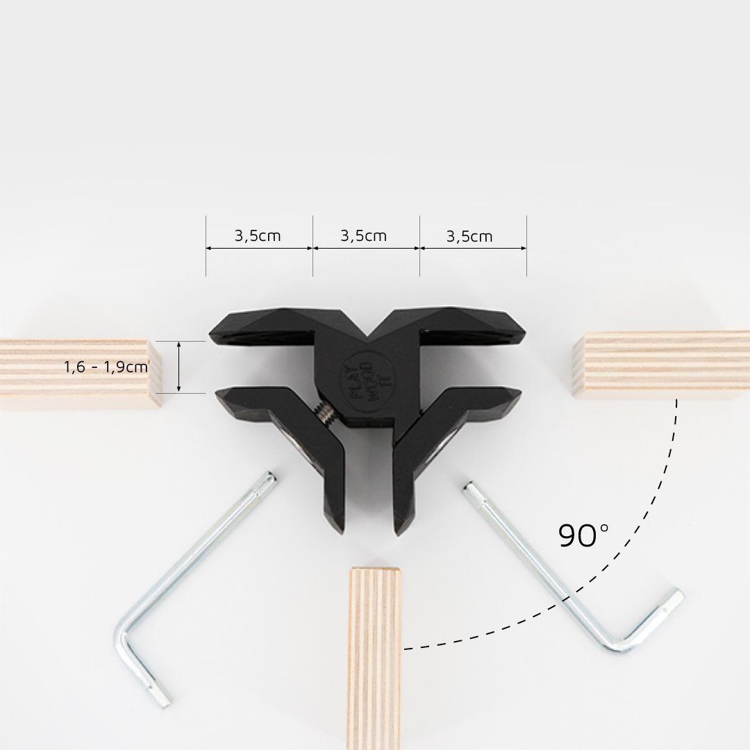 QUARKZMAN T-förmige Silikonstopfen 3er-Set – 105 Mm, Wasserdicht, Elastisch, Wiederverwendbar, Für Rohre & Ausrüstung, Weiß