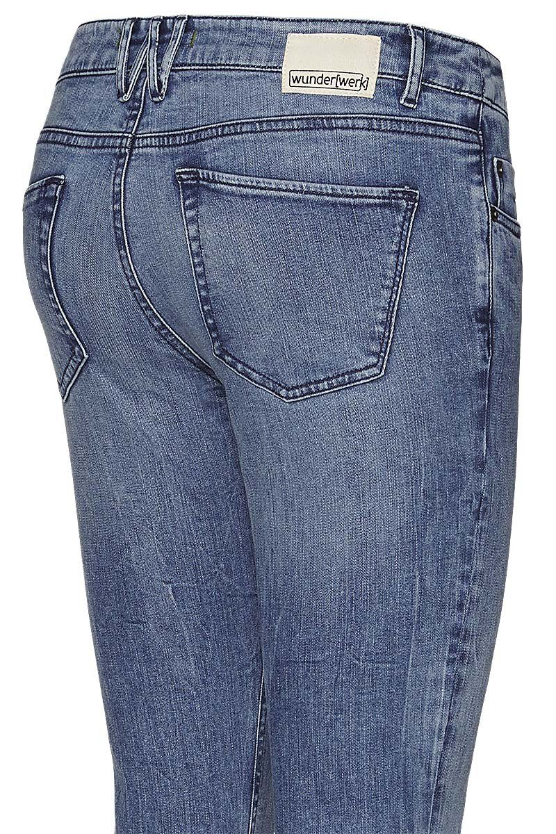 slim Amber eco bleach Slim-fit-Jeans wunderwerk