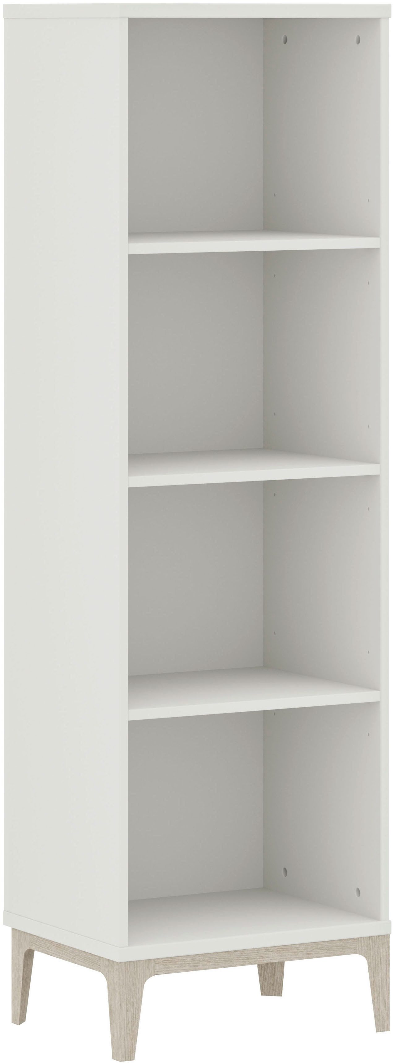 PAIDI Standregal CUTIE LEA in Weiß mit 4 Fächern, offenes Regal, praktischer Stauraum für jeden Raum – übersichtlich & funktional