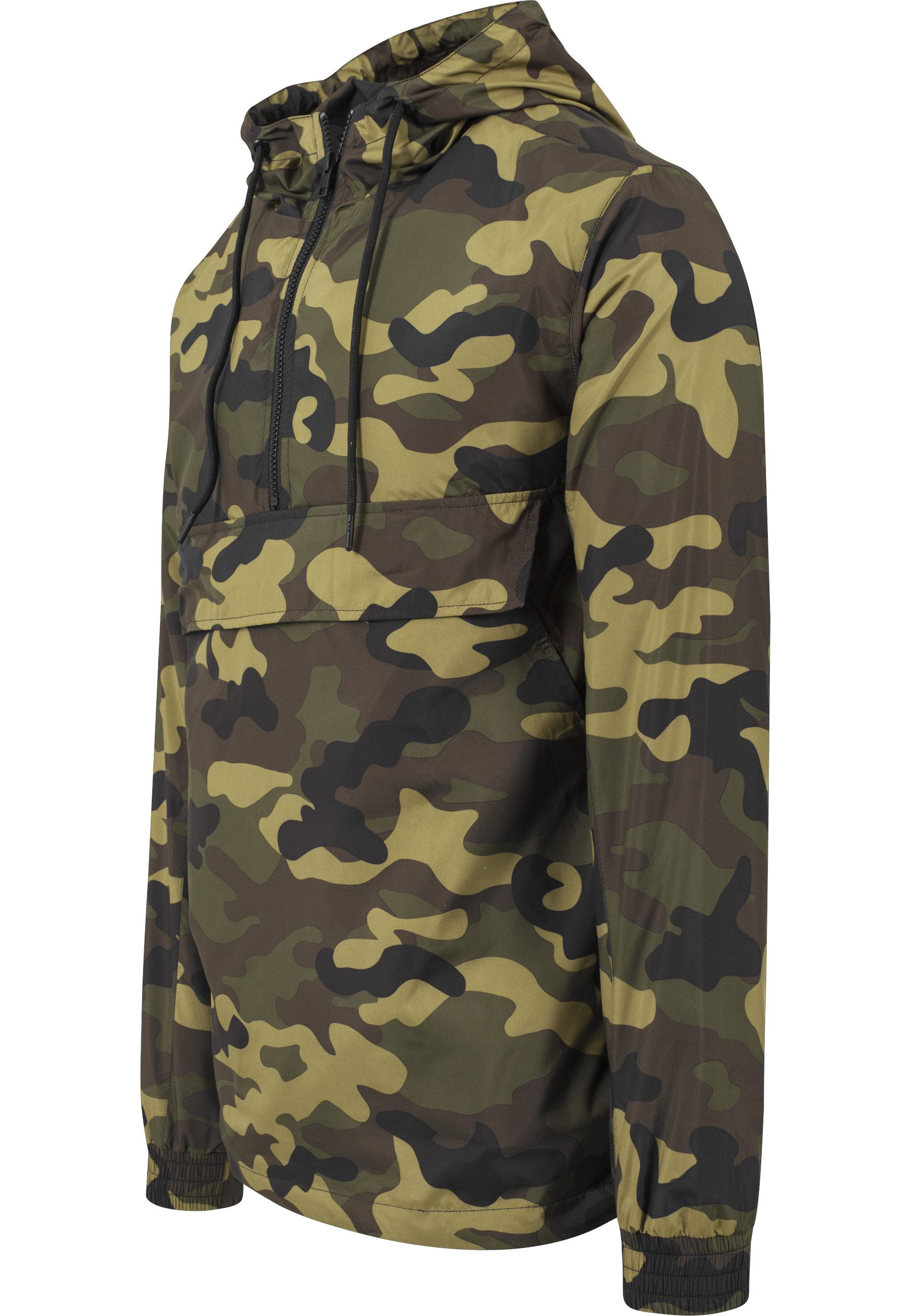 URBAN CLASSICS Anorak Urban Classics Herren Camo Pull Over Windbreaker (1-St)