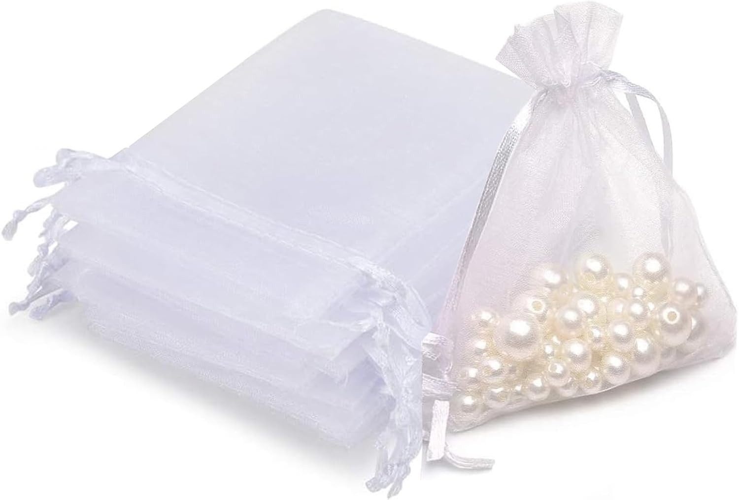 FELIXLEO Aufbewahrungstasche Kordelzugbeutel, Geschenkbeutel à 10 x 15 cm, Stoffbeutel (25-tlg)