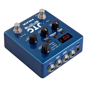 Nux E-Gitarre JTC Drum and Loop Pro Dual Switch Effektpedal, Effektpedal