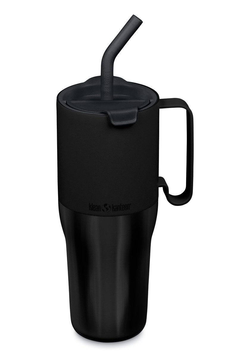 Klean Kanteen Trinkflasche Klean Kanteen 1 Liter Kanteen®Rise Tumbler (Flip Lid) Schwarz