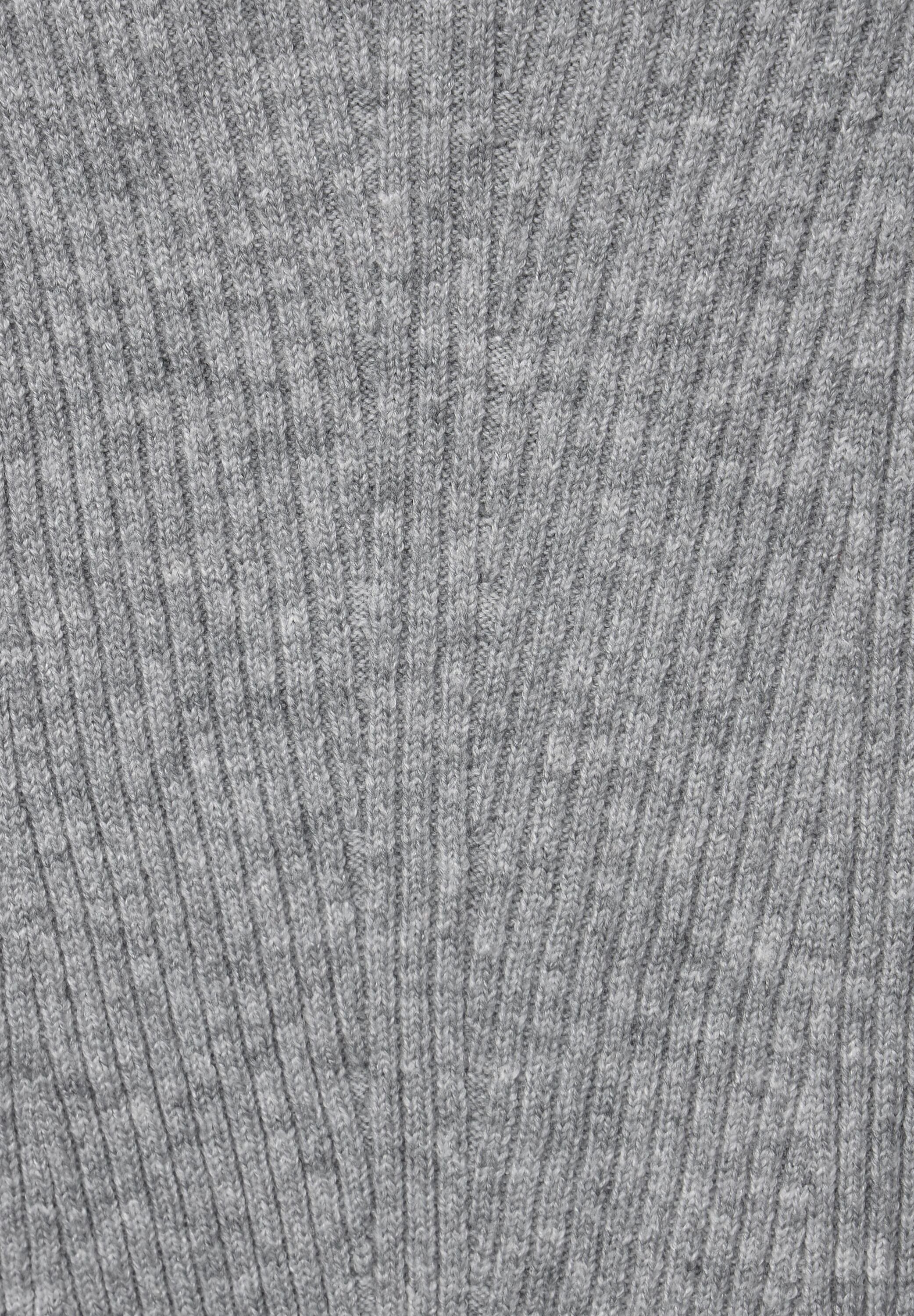 CECIL Rollkragenpullover mit Rippstrick