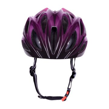 FORCE Fahrradhelm Helm FORCE BULL HUE mattschwarz-pink S-M