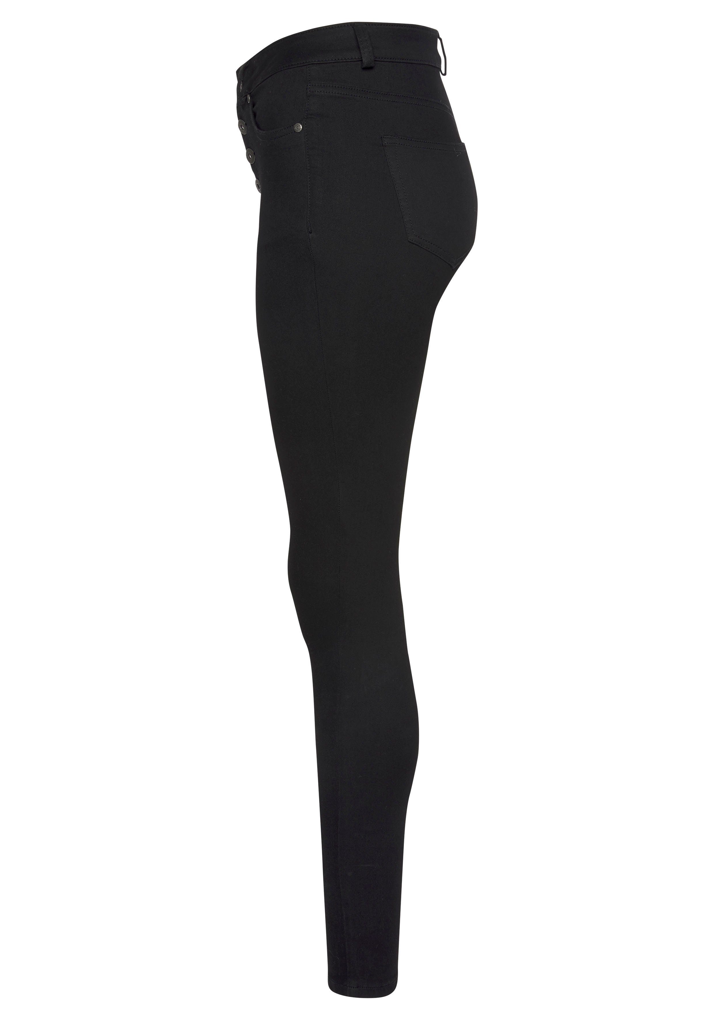 Arizona Skinny-fit-Jeans Ultra Stretch extra-enger Beinschnitt, hohe Leibhöhe, knöchellang