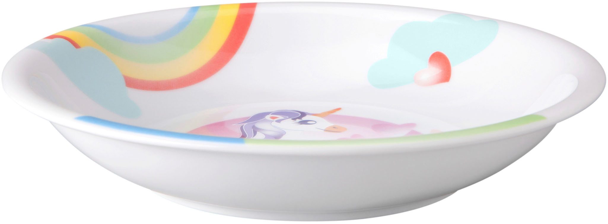 Seltmann Weiden Suppenteller Compact - Mein kleines Einhorn, (1 St), rund 20 cm
