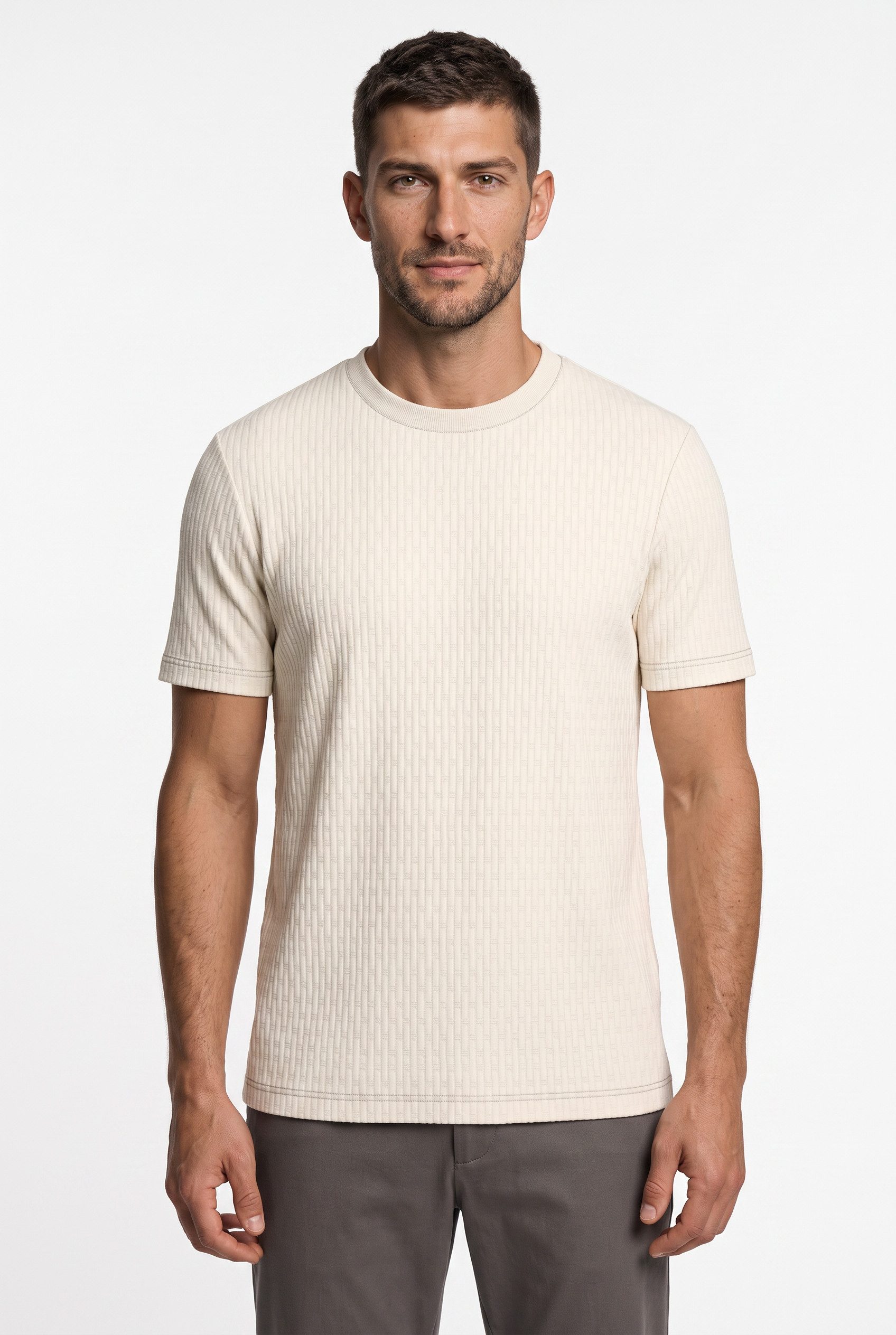 JOOP! T-Shirt Raulos mit Strukturmuster