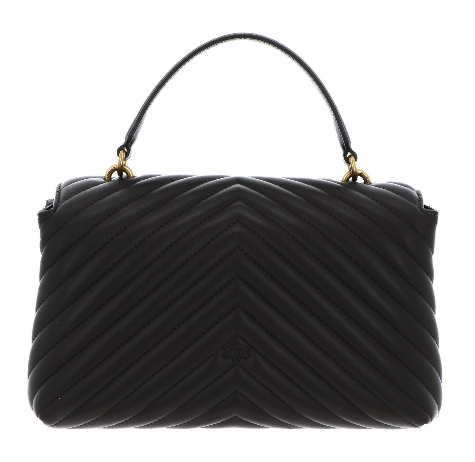 PINKO Handtasche Classic CL Sheep Nappa Chevron, aus echtem Schafsleder