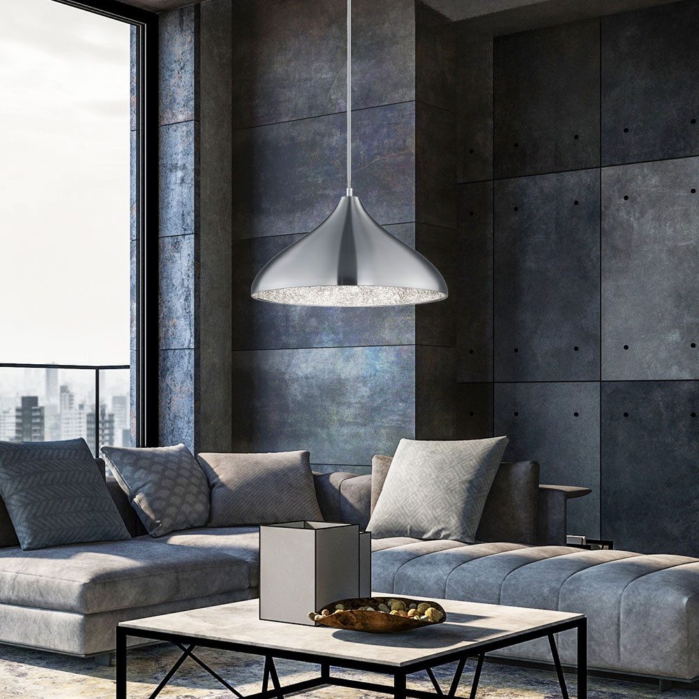TRIO Leuchten Deckenleuchte, Leuchtmittel nicht inklusive, Pendel Leuchte Beleuchtung Metall Landhaus Stil Hänge Lampe Licht TRIO