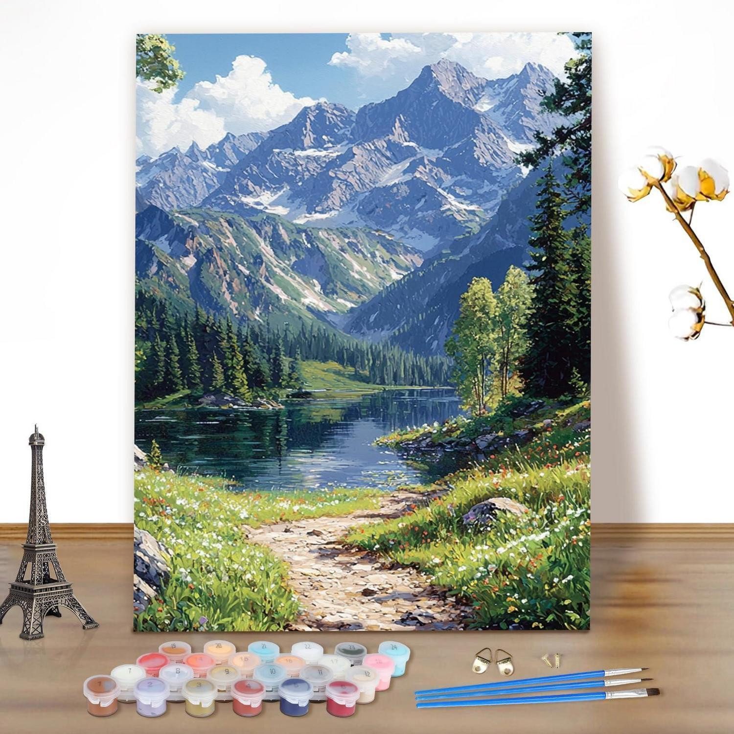 LuxusKollektion Malen nach Zahlen Malen nach Zahlen Erwachsene 40x50cm
